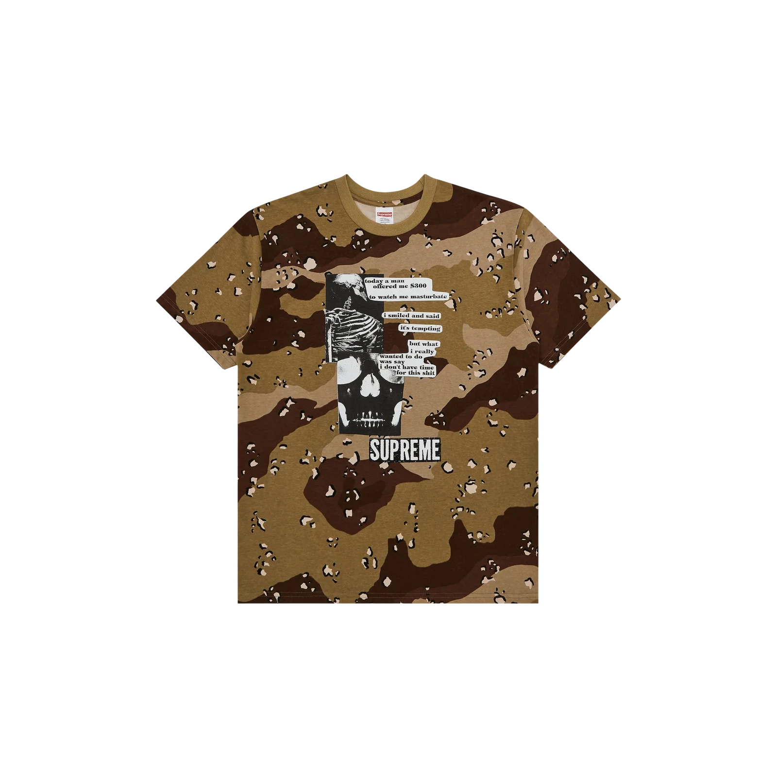 ANATOMY TEE « CHOCOLATE CHIP CAMO »