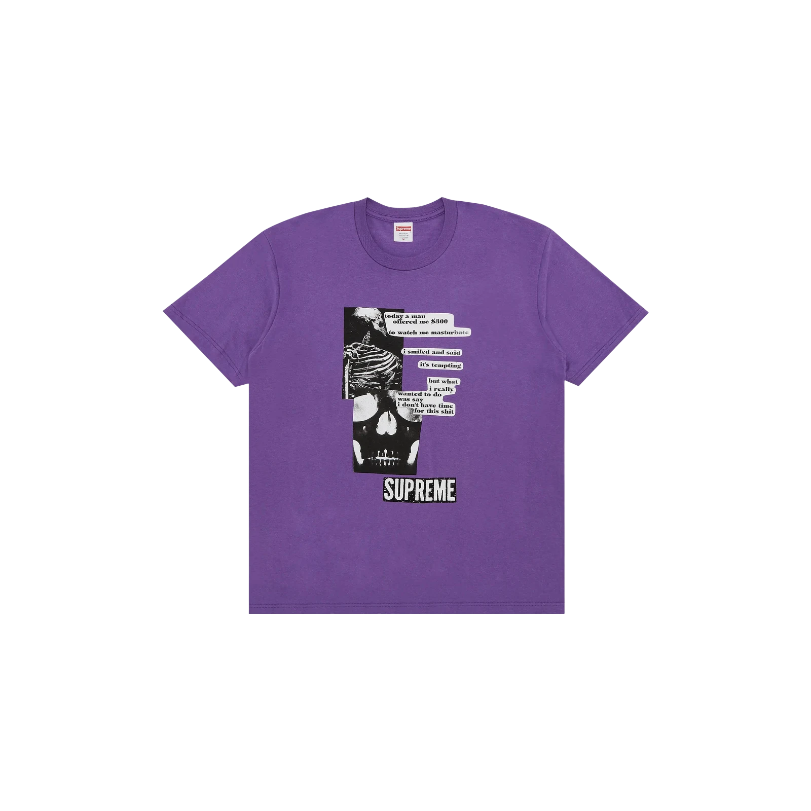 ANATOMY TEE « PURPLE »