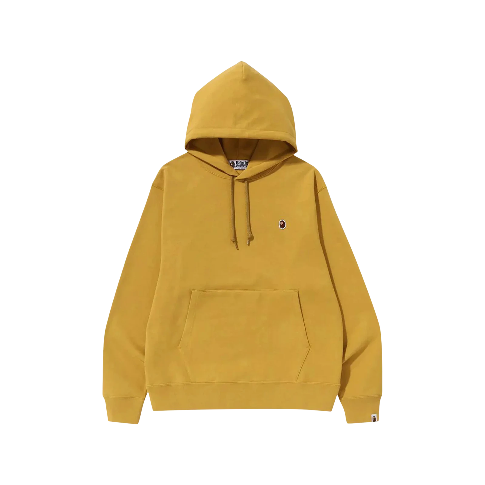 APE HEAD ONE POINT RELAXED FIT PULLOVER HOODIE « YELLOW »