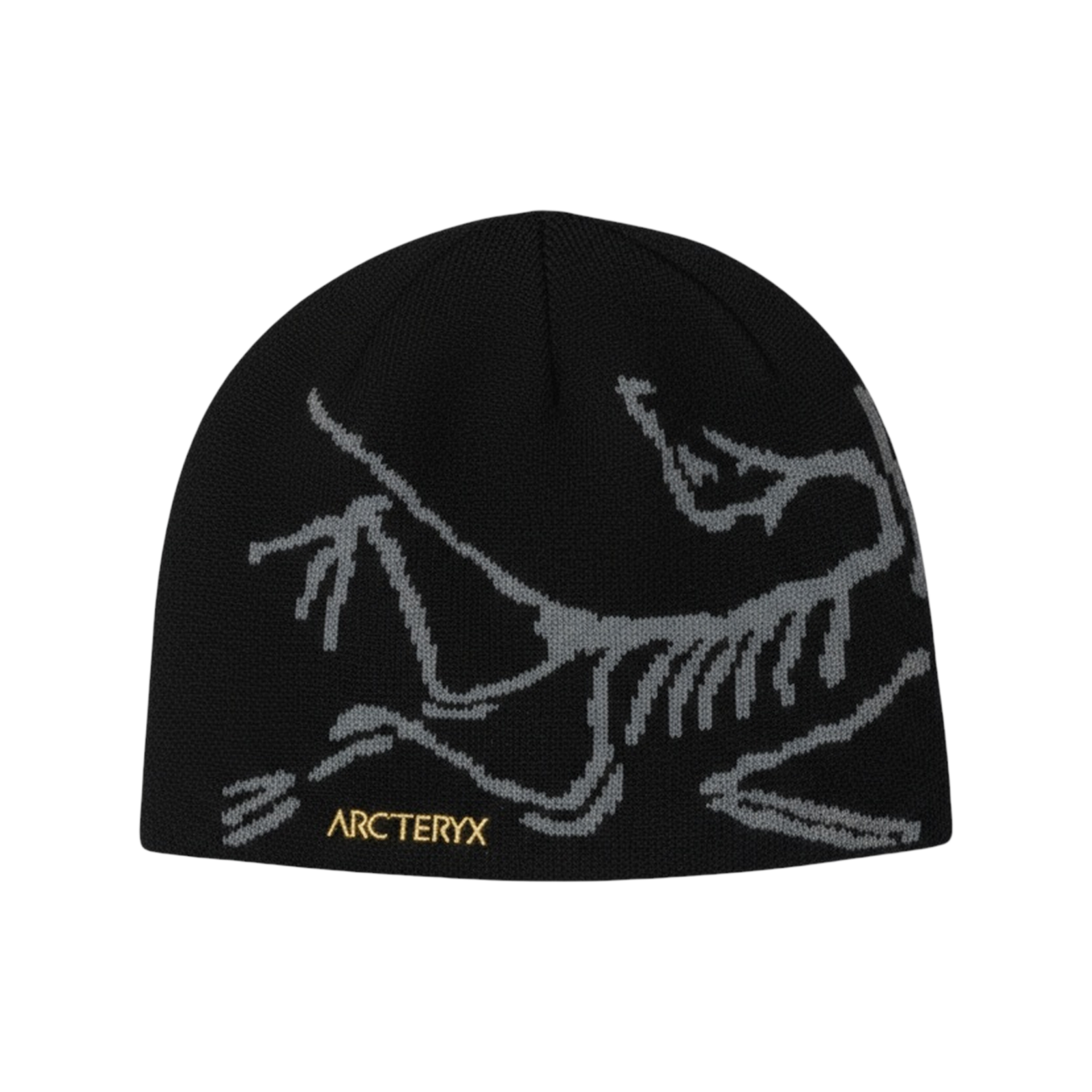 BIRD HEAD TOQUE « BLACK GREY »