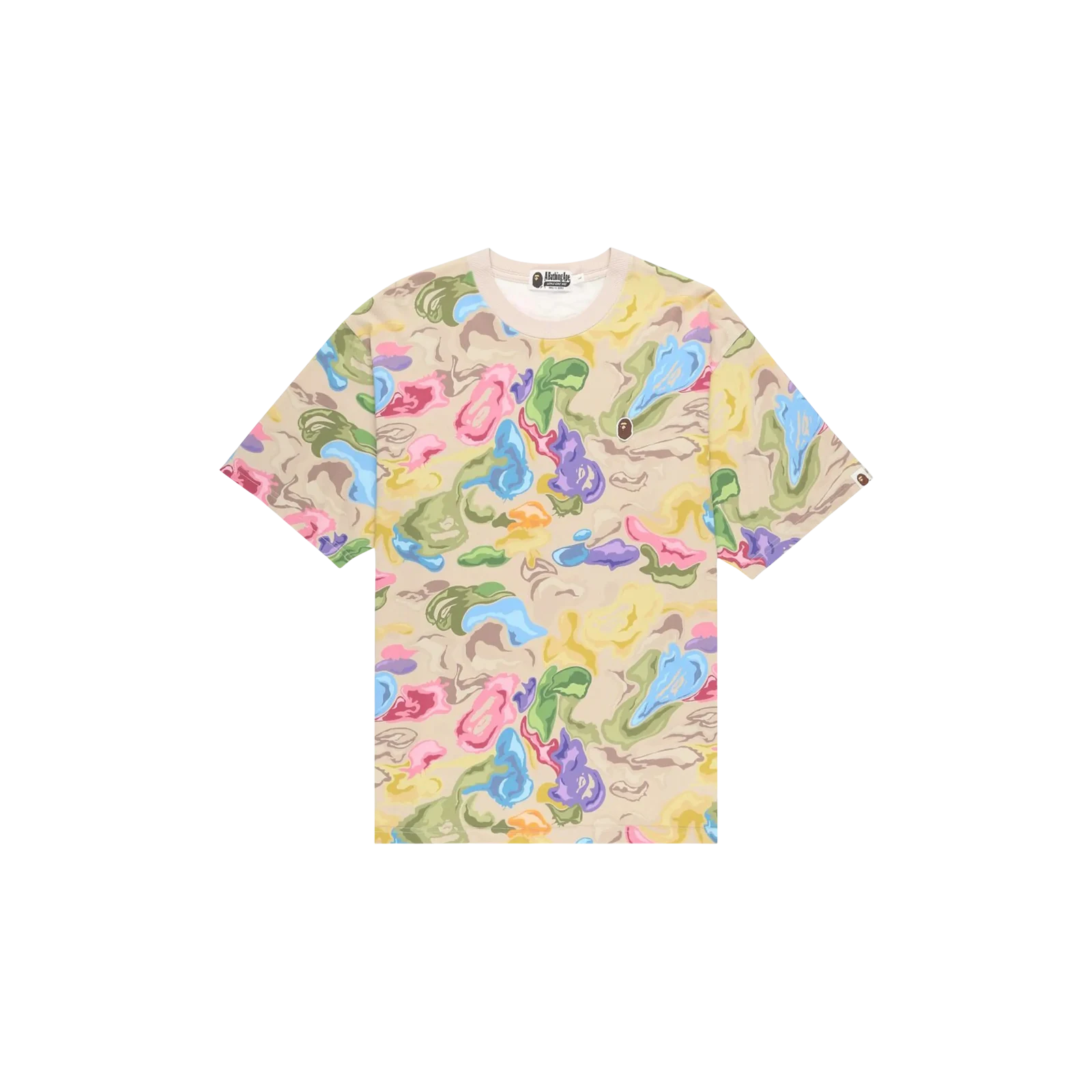 ART CAMO APE HEAD T-SHIRT « MULTICOLOR »