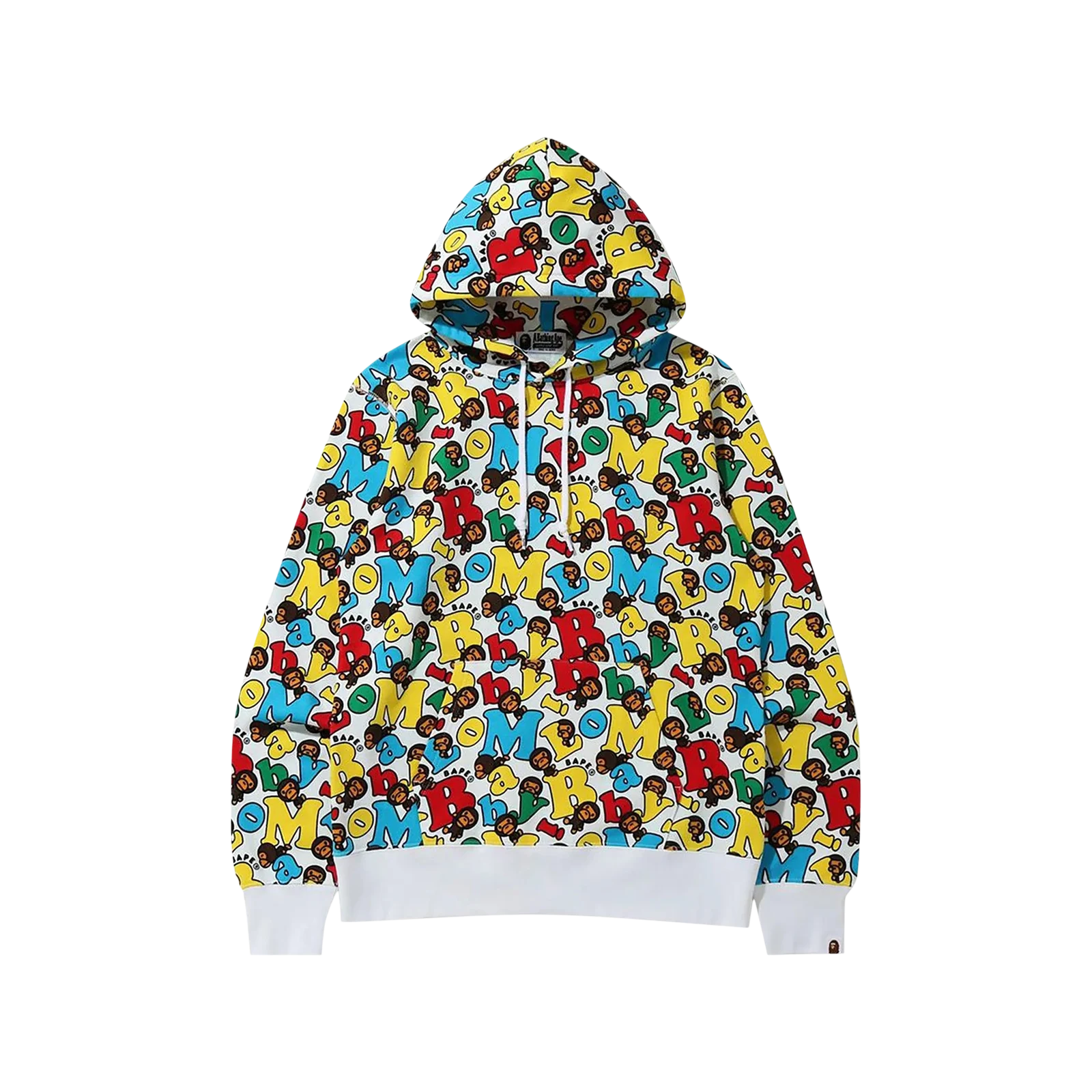 BABY MILO ALPHABET PULLOVER HOODIE « MULTICOLOR »