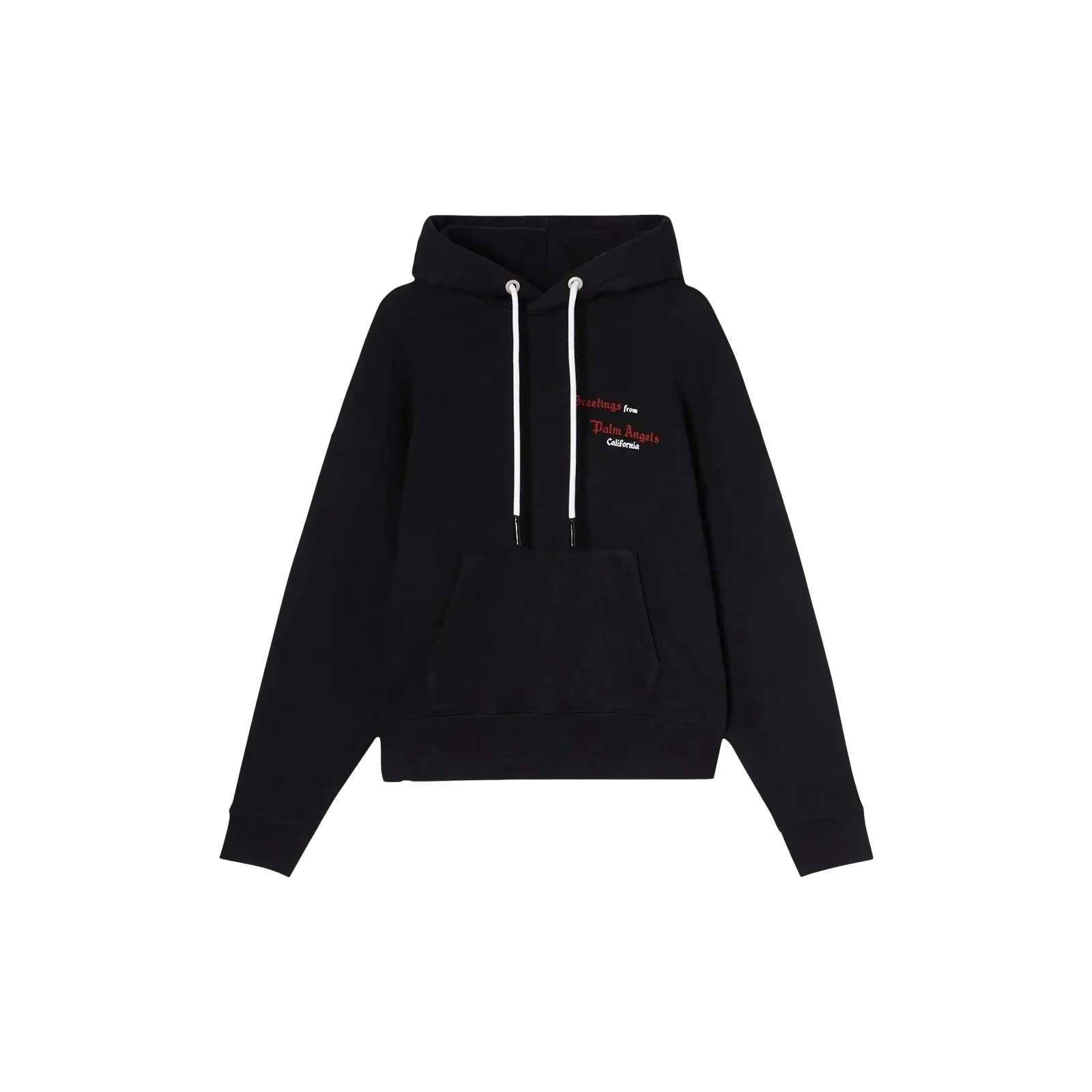 BACK CORAL HOODIE « BLACKRED »
