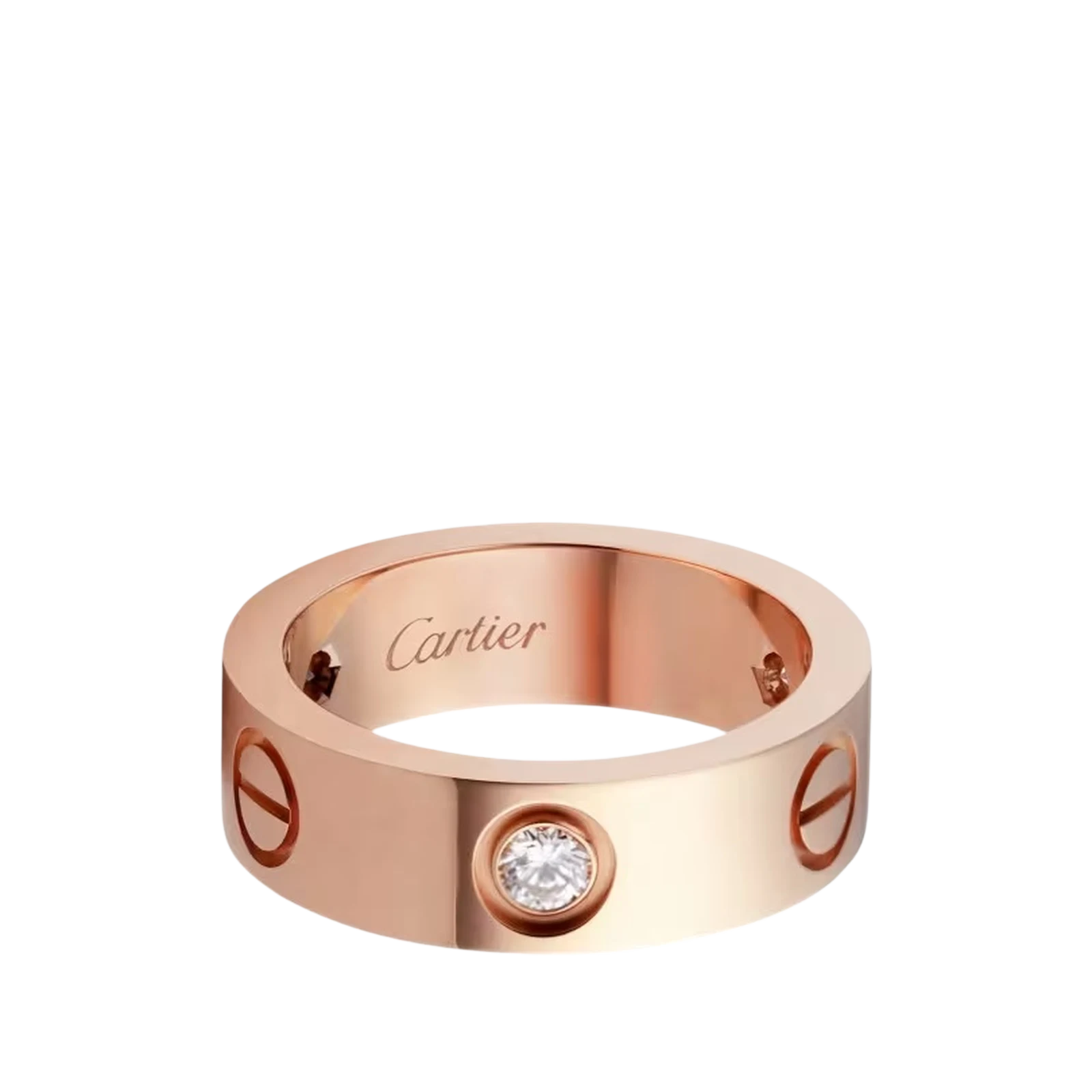 BAGUE LOVE CLASSIQUE 3 DIAMANTS
