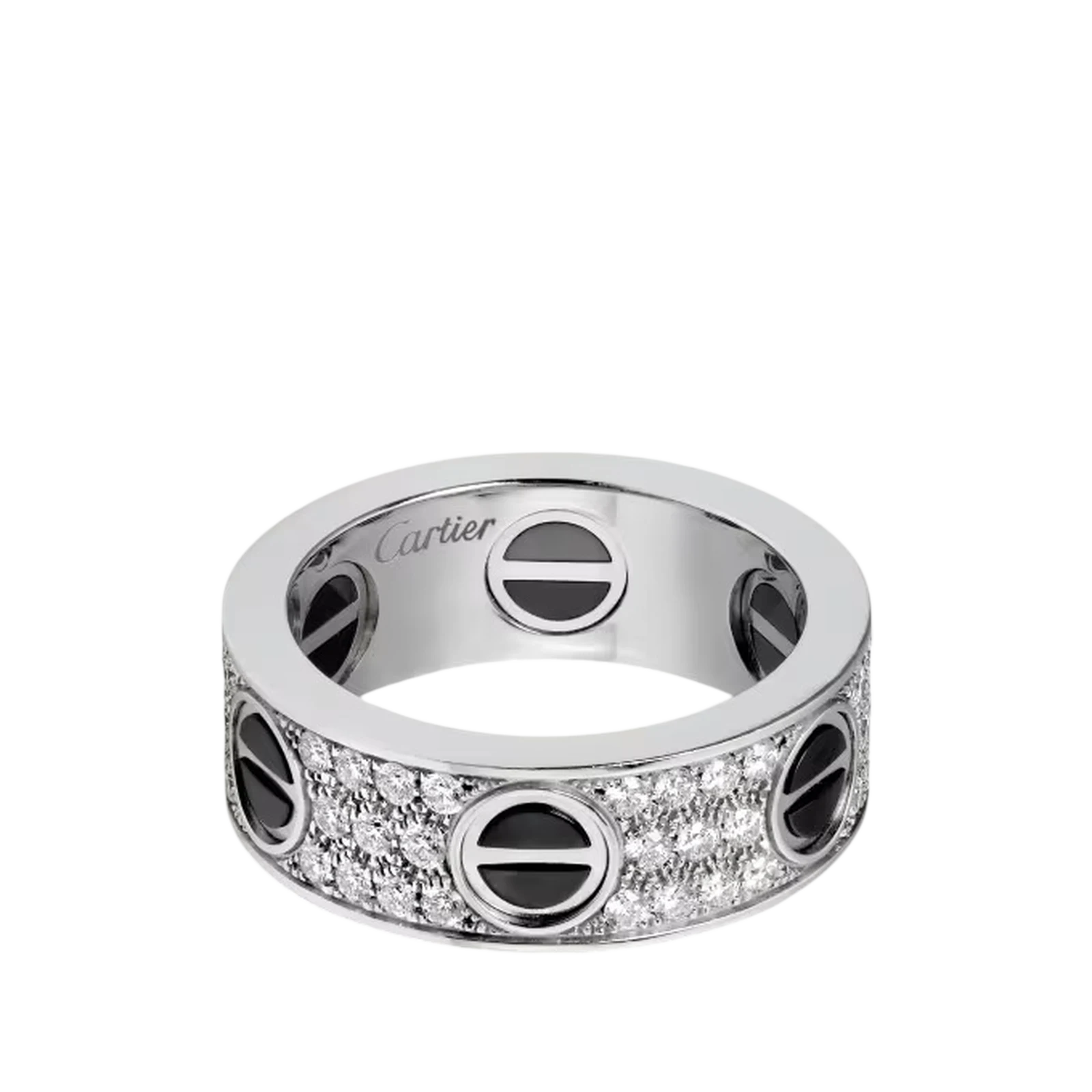 BAGUE LOVE CLASSIQUE PAVÉE