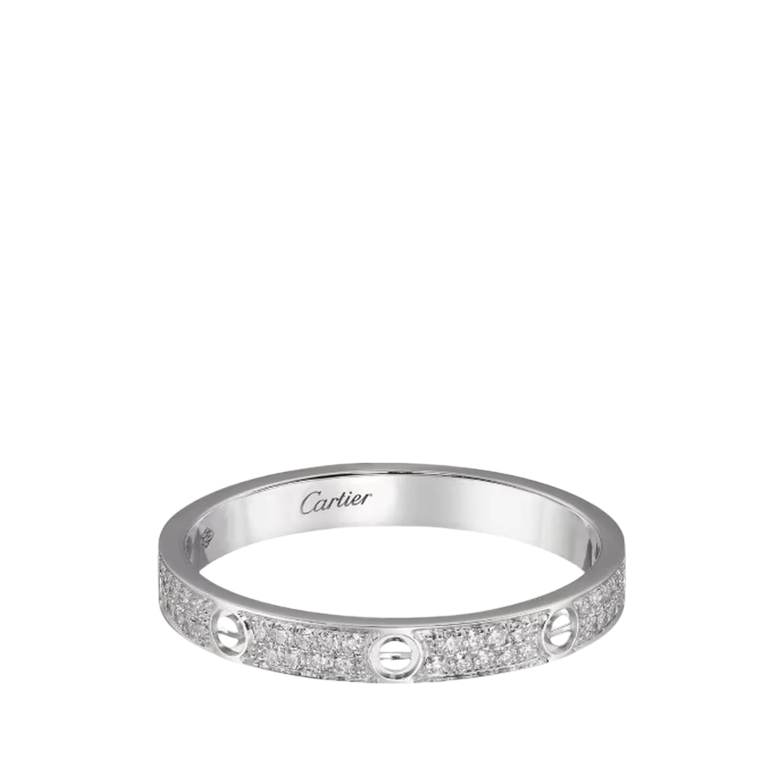 BAGUE LOVE MINI PAVÉE