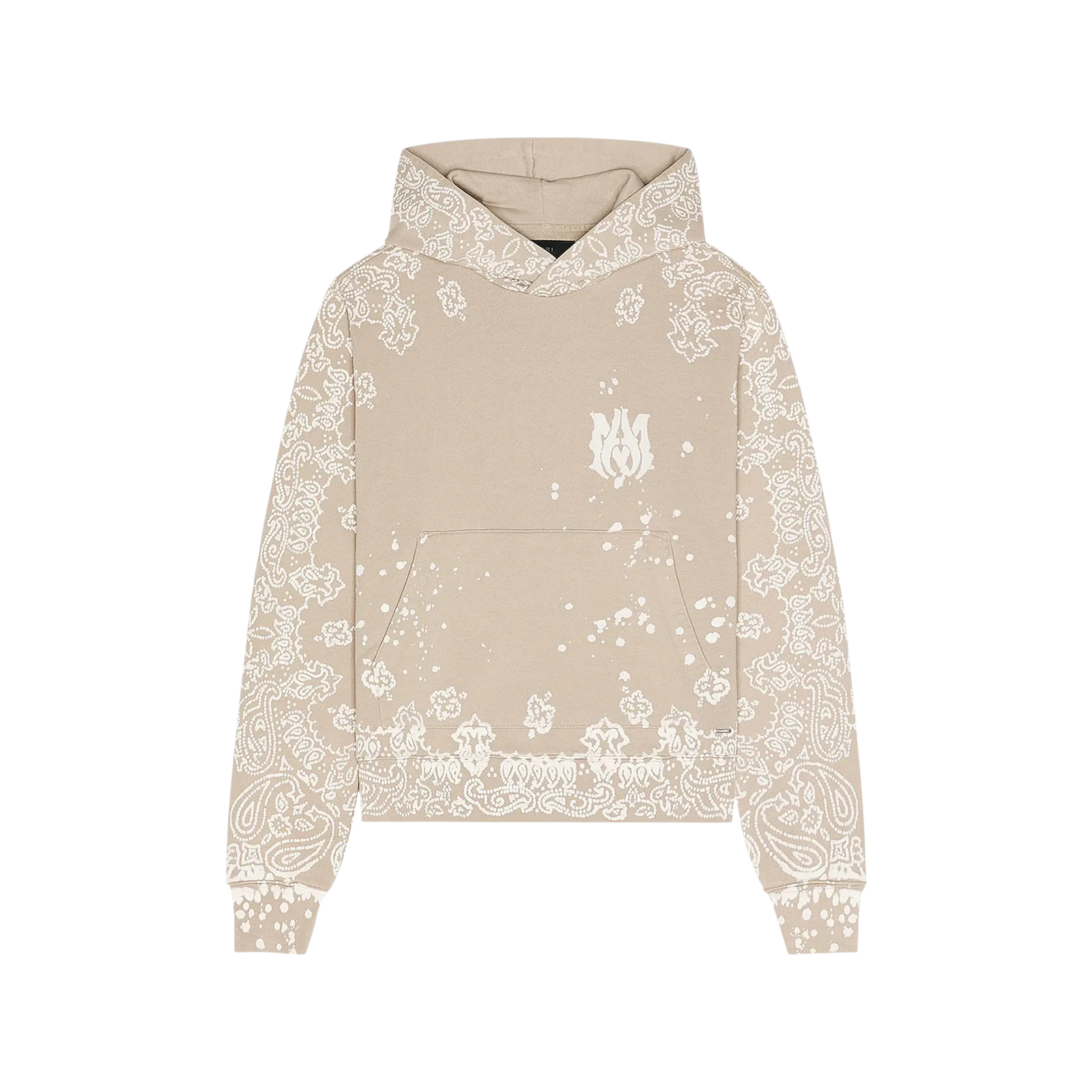 BANDANA BLEACH ALL OVER HOODIE « CROCKERY »