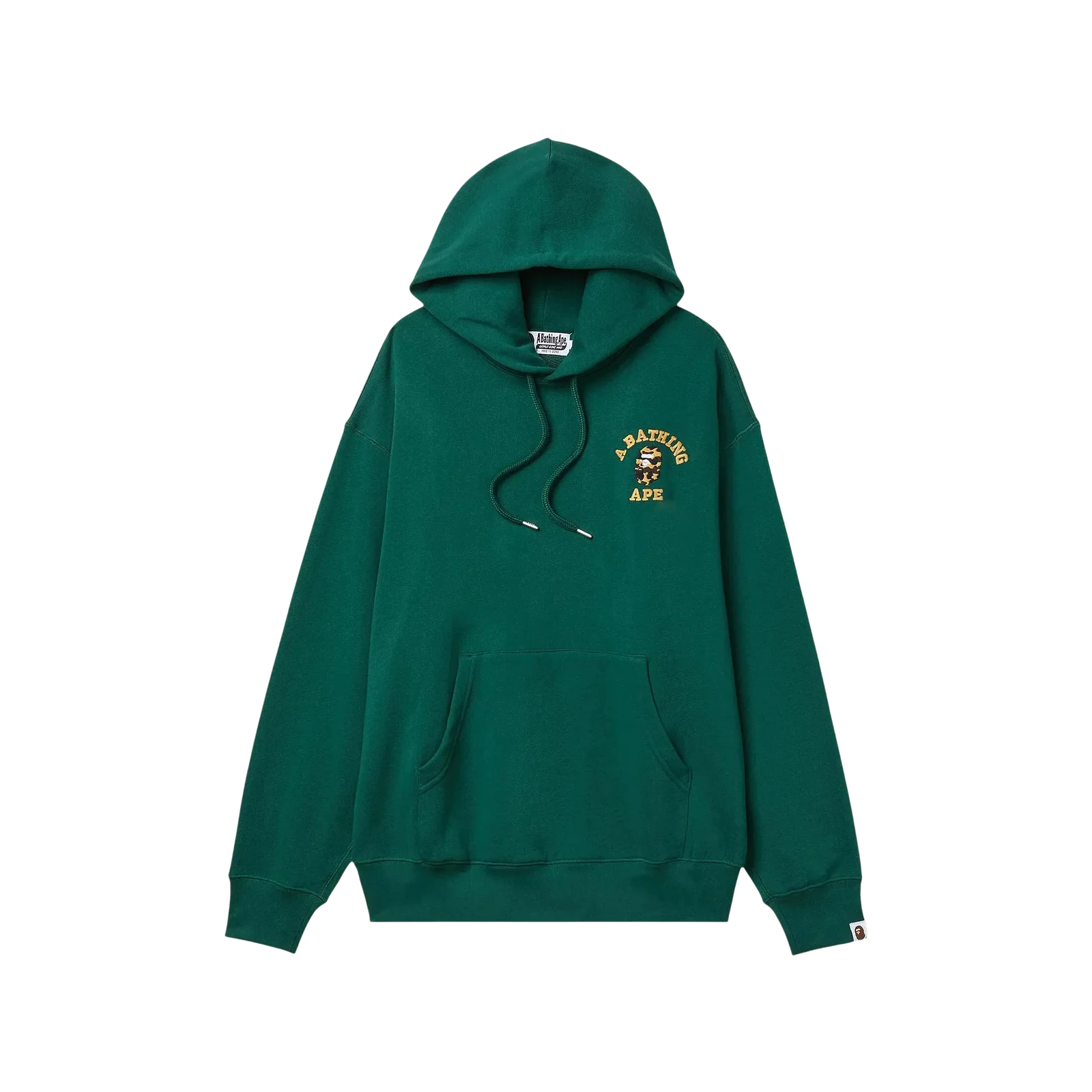 1ST CAMO COLLEGE LOGO RELAXED FIT PULLOVER HOODIE « OLIVEDRAB »