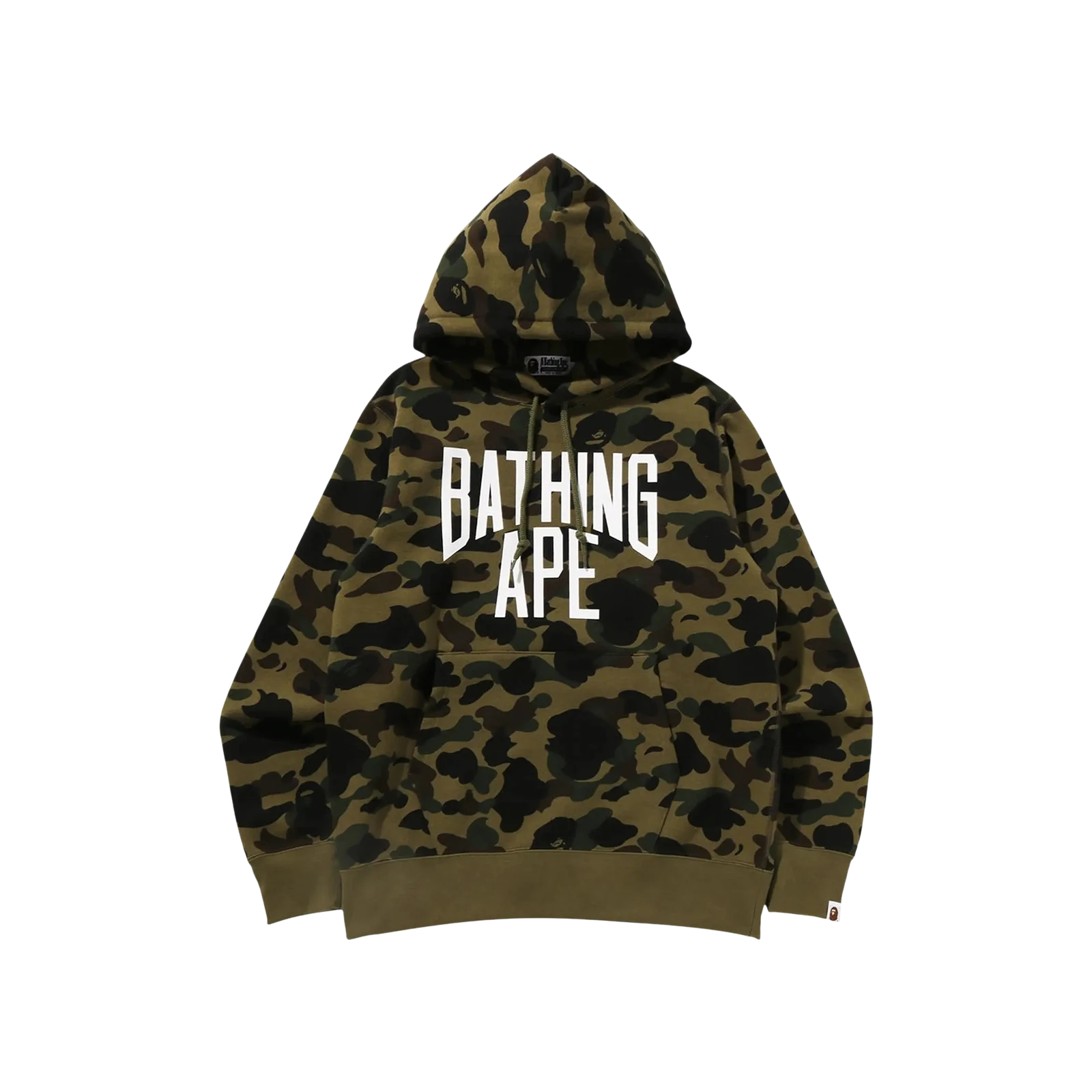 1ST CAMO PULLOVER HOODIE « GREEN »