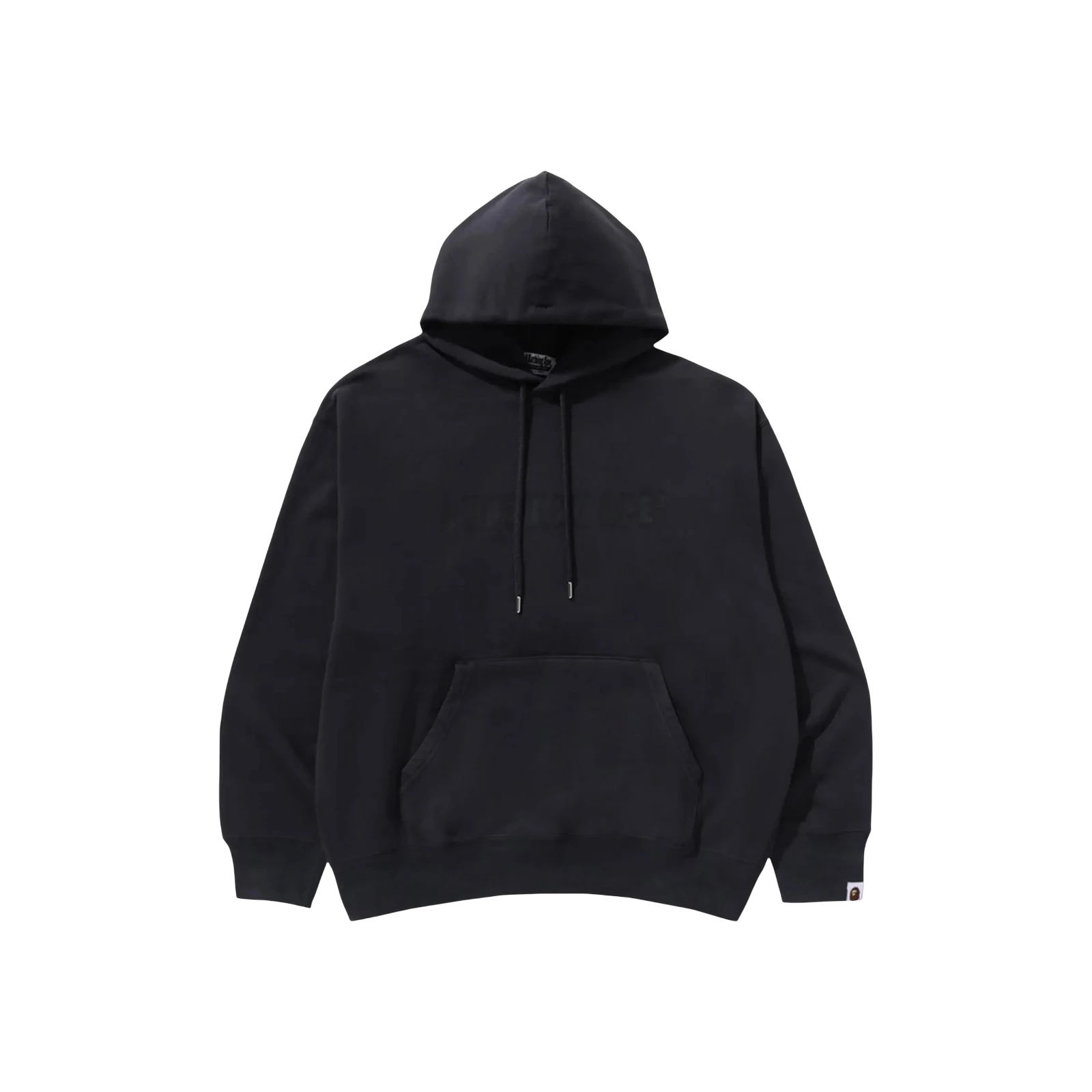 GARMENT DYE BATHING APE LOGO RELAXED FIT PULLOVER HOODIE « GREY »
