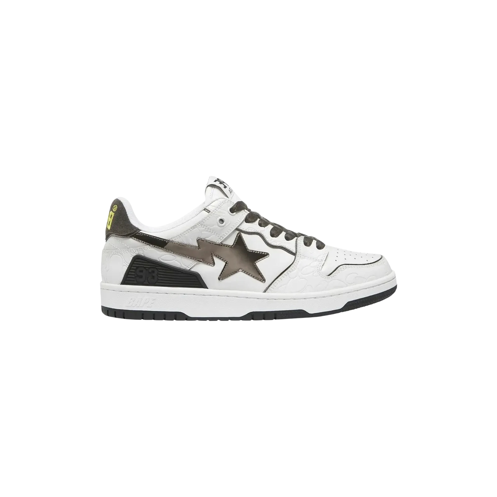 SK8 STA « WHITE METALLIC SILVER