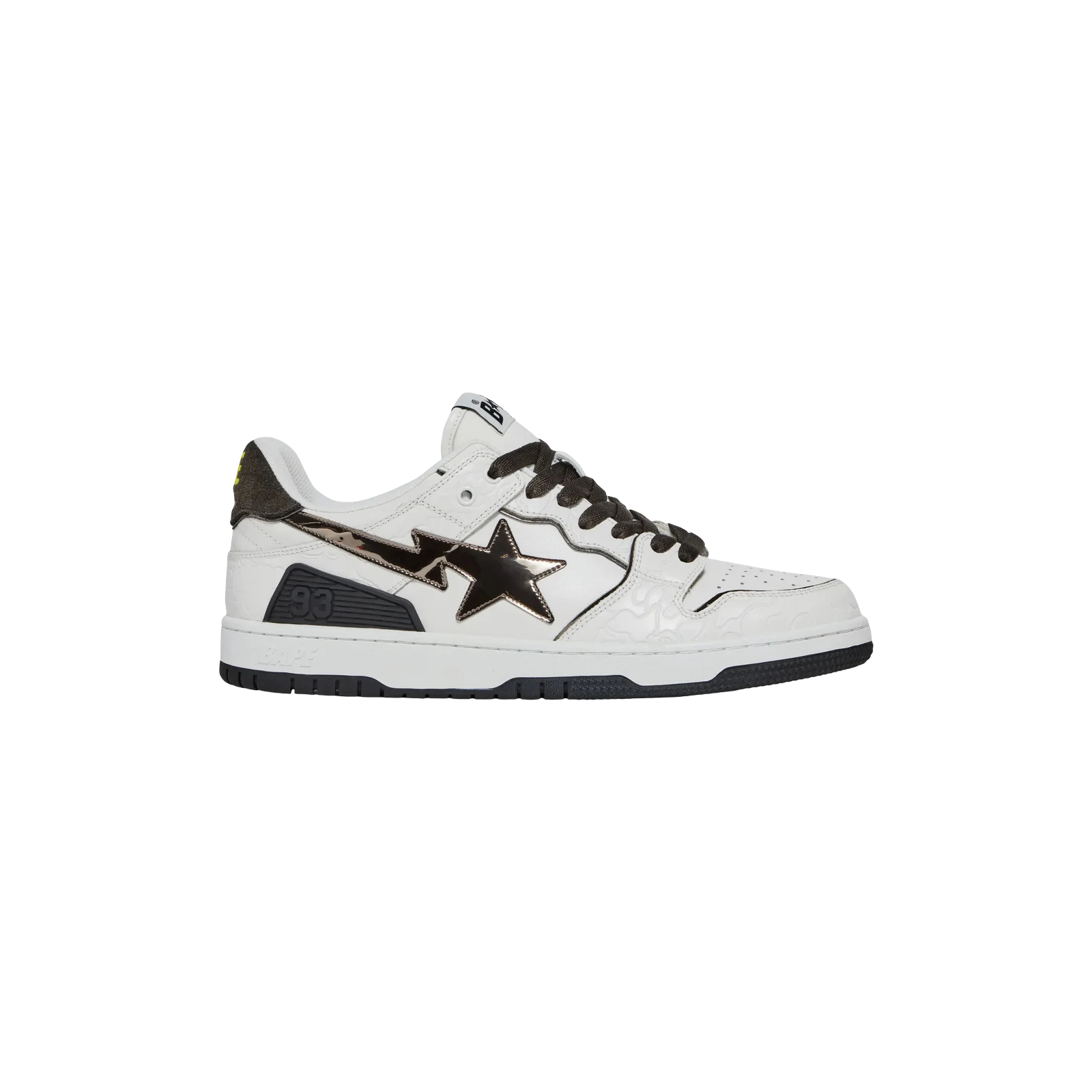 SK8 STA « WHITE METALLIC SILVER