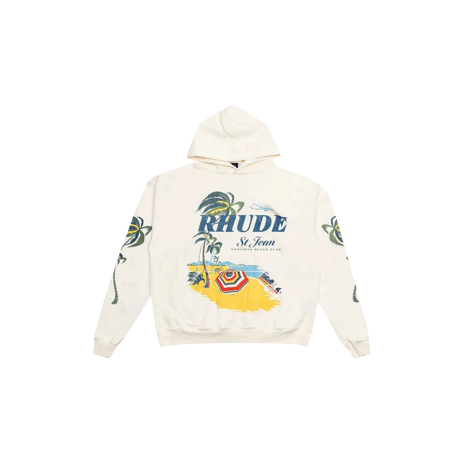 BEACH CLUB HOODIE « VINTAGE WHITE »