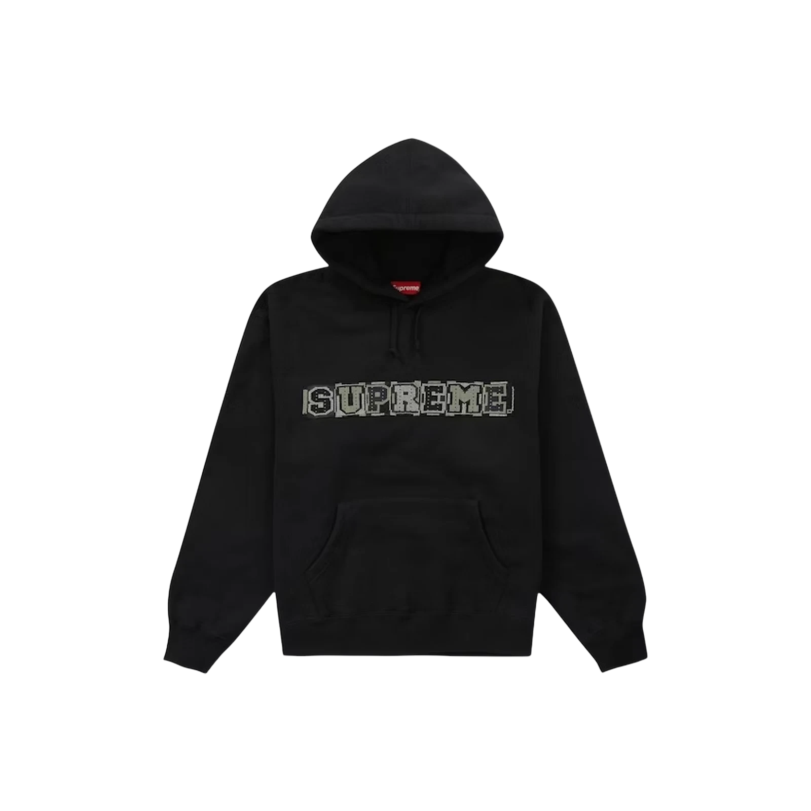 BEADED HOODED « BLACK »
