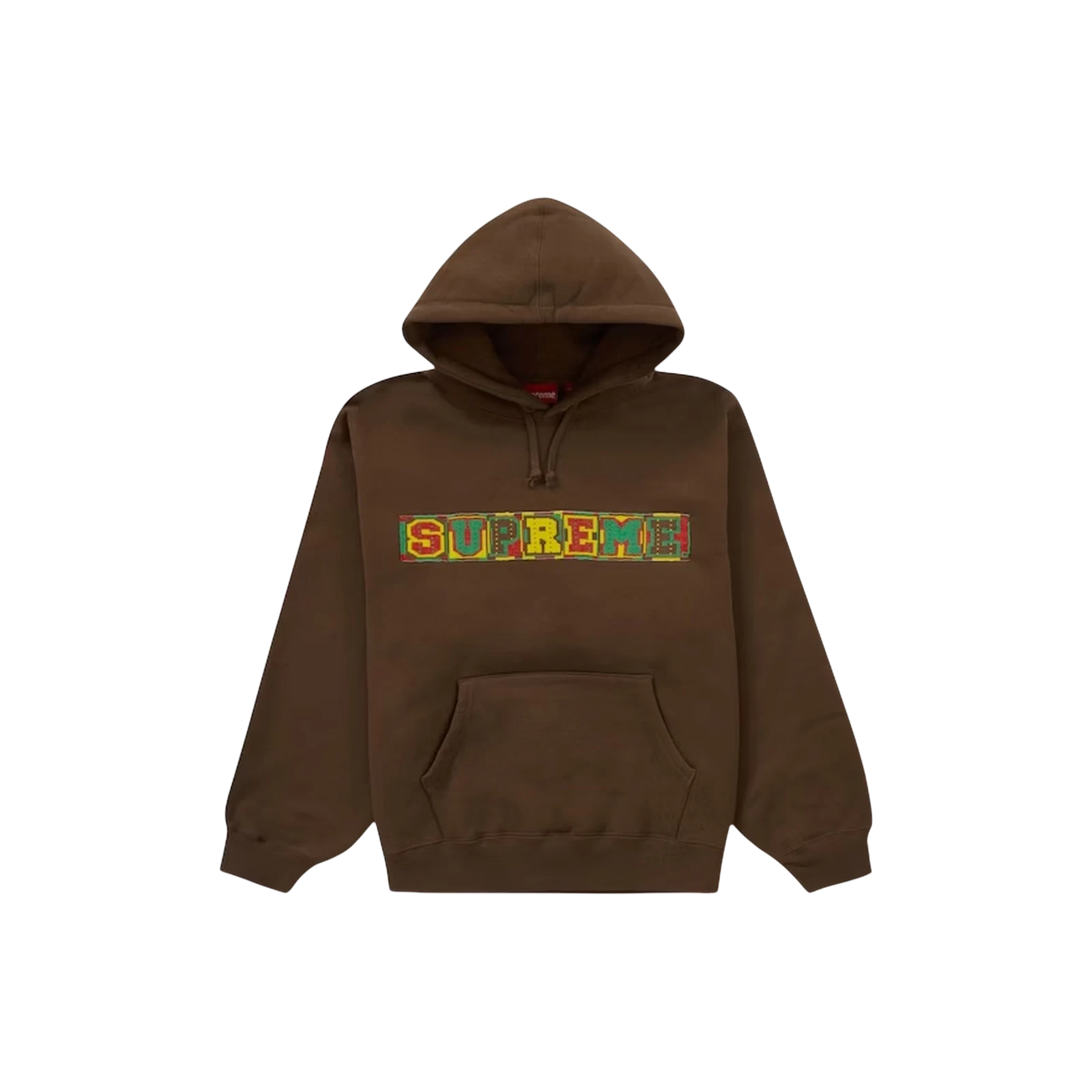 BEADED HOODED « BROWN »