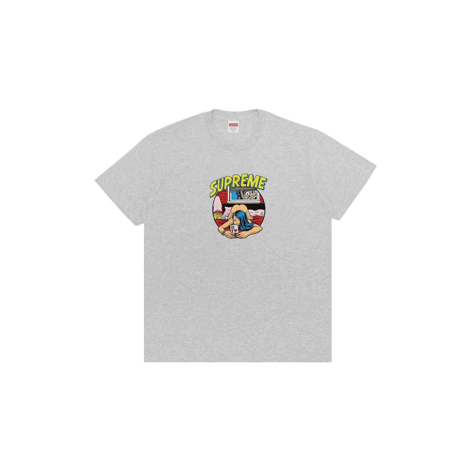 BEDROOM TEE « ASH GREY »