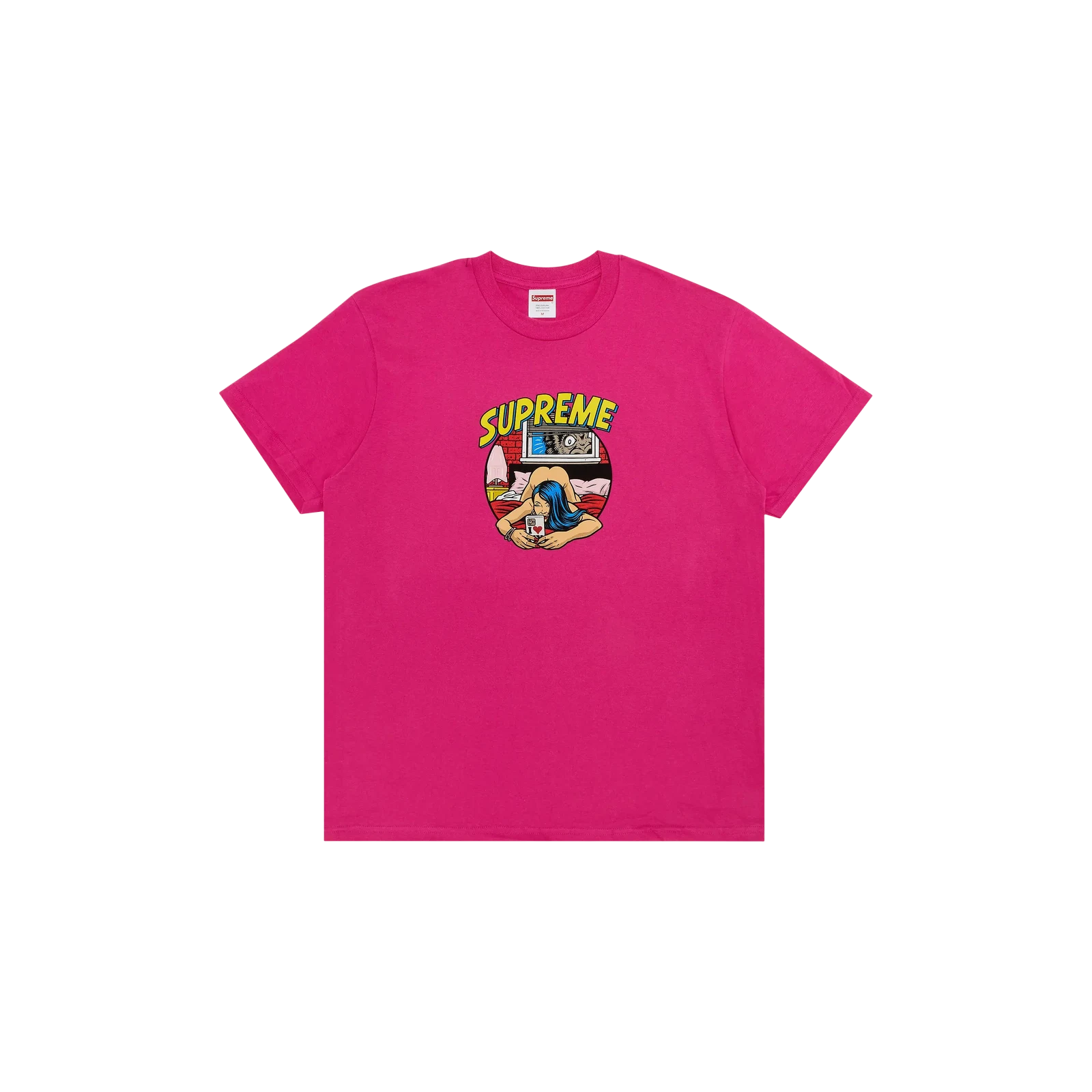 BEDROOM TEE « FUCHSIA »