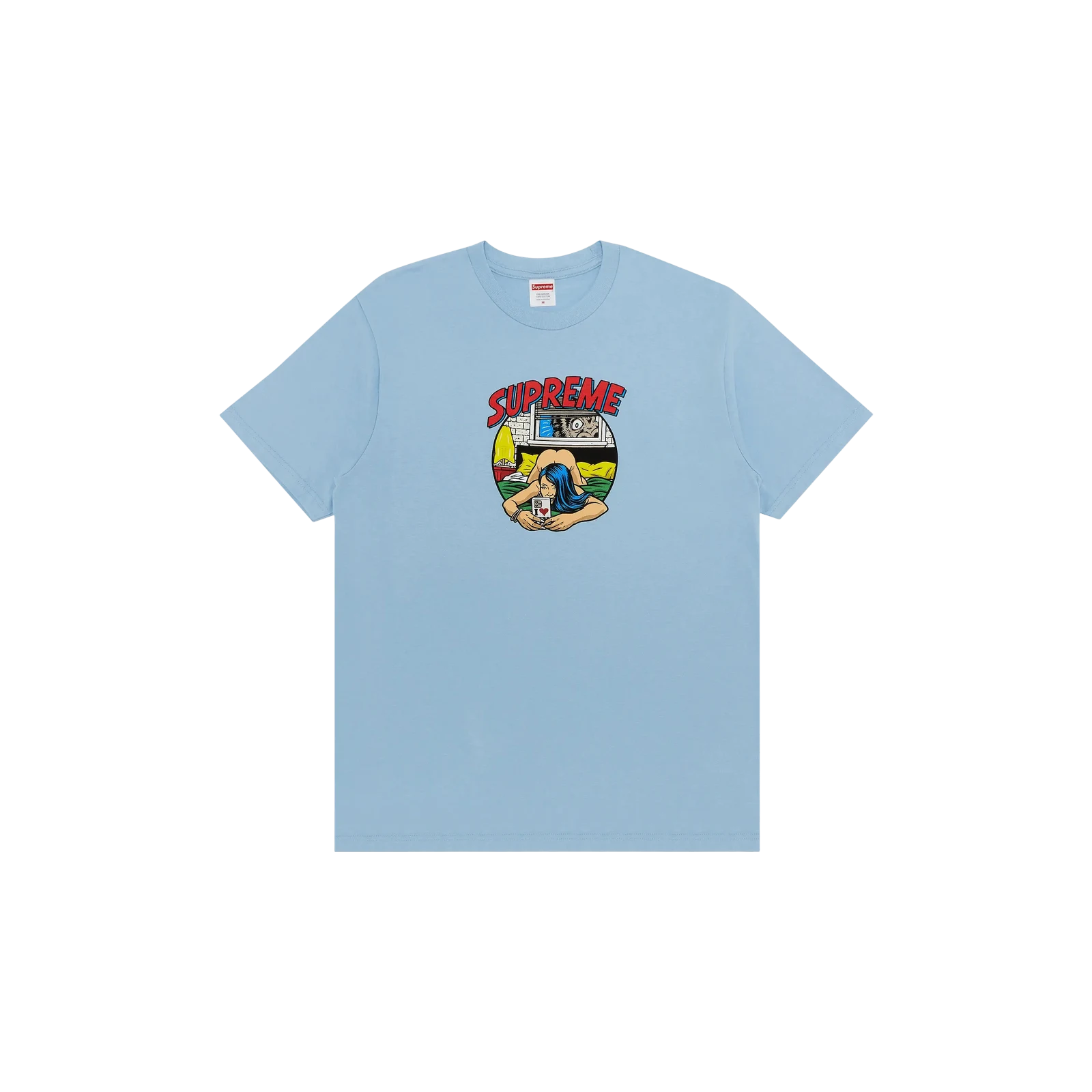 BEDROOM TEE « POWDER BLUE »