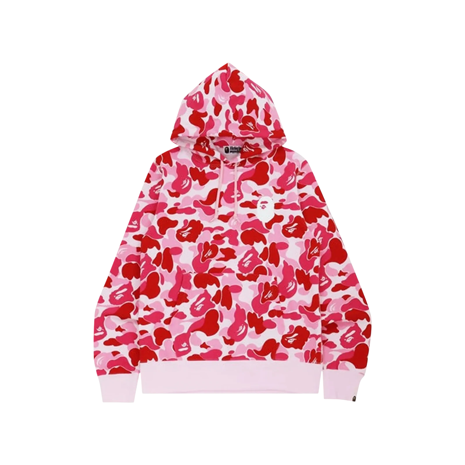 BIG ABC CAMO APE HEAD PULLOVER HOODIE « PINK »