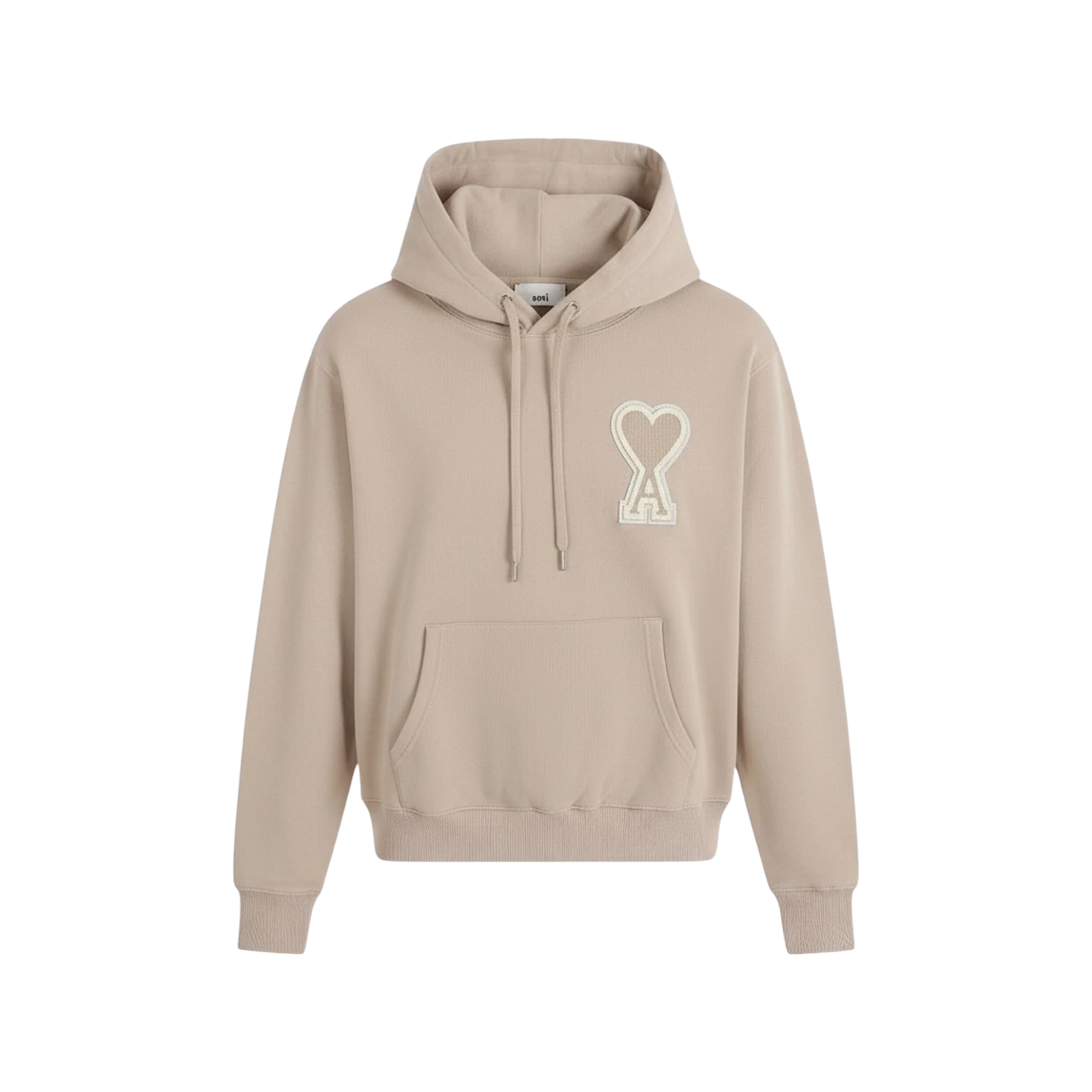 BIG LOGO HOODED « BEIGE »