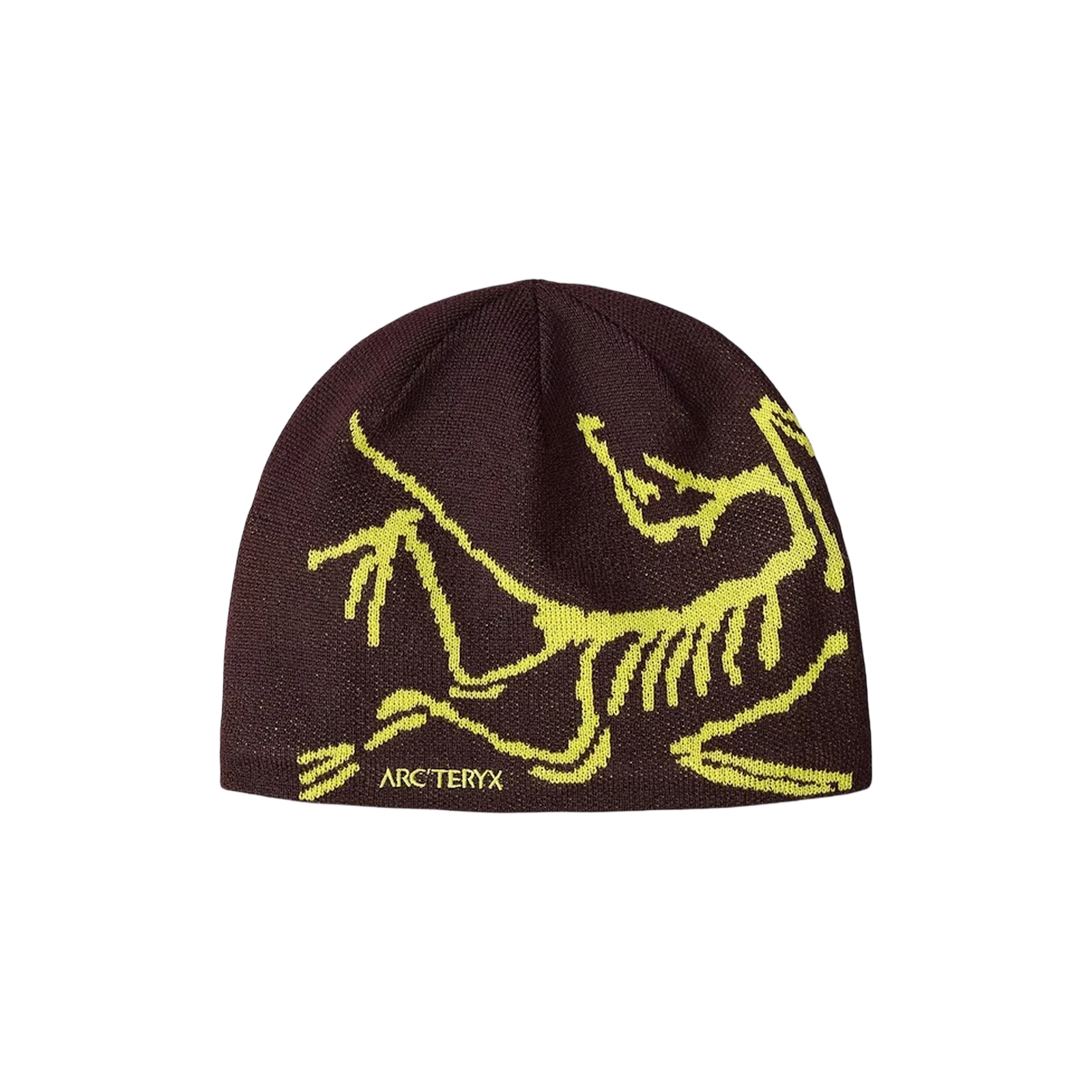 BIRD HEAD TOQUE BEANIE « BROWN »