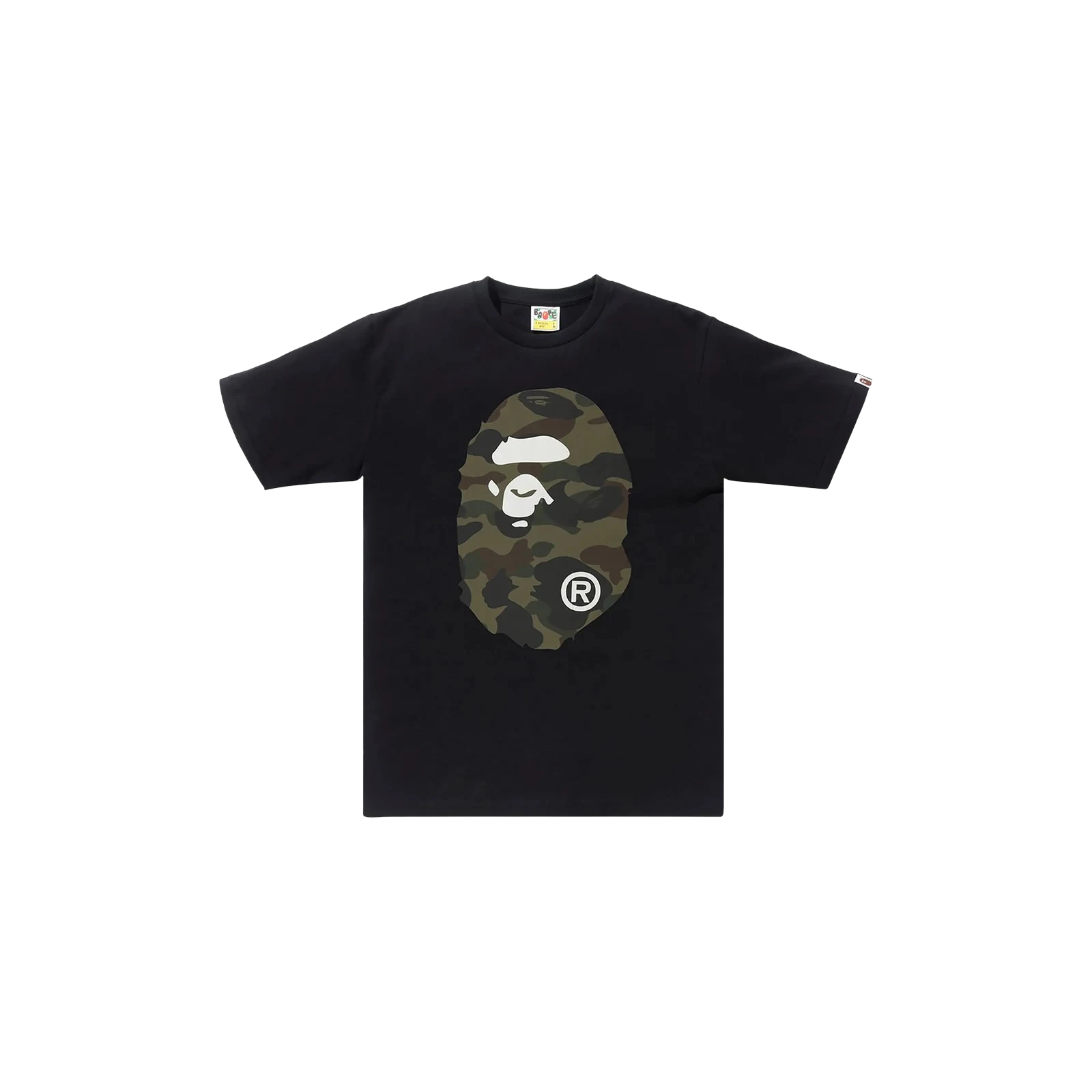 1ST CAMO BIG APE HEAD T-SHIRT « GREEN / BLACK »