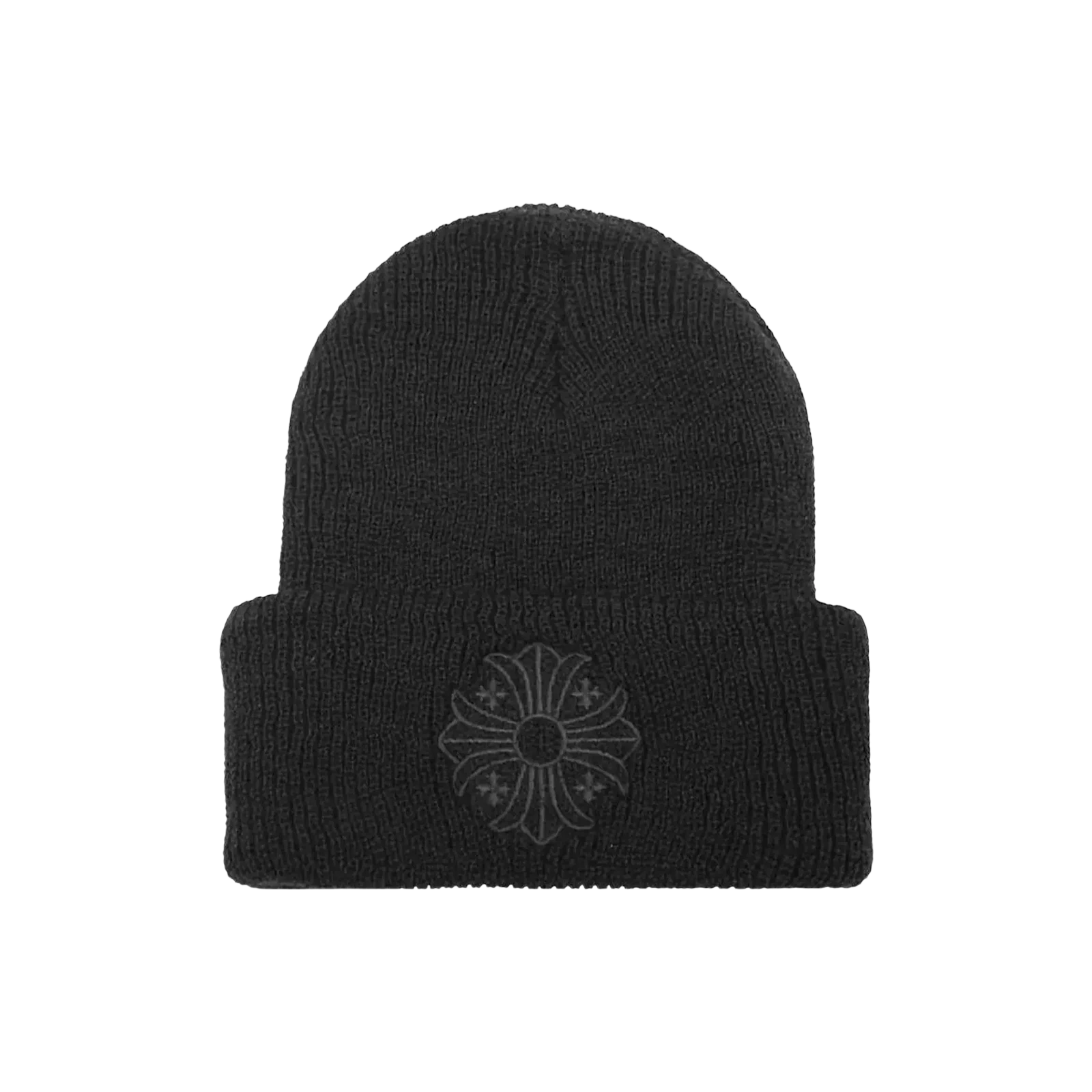 PLUS CROSS BEANIE « BLACK/BLACK »