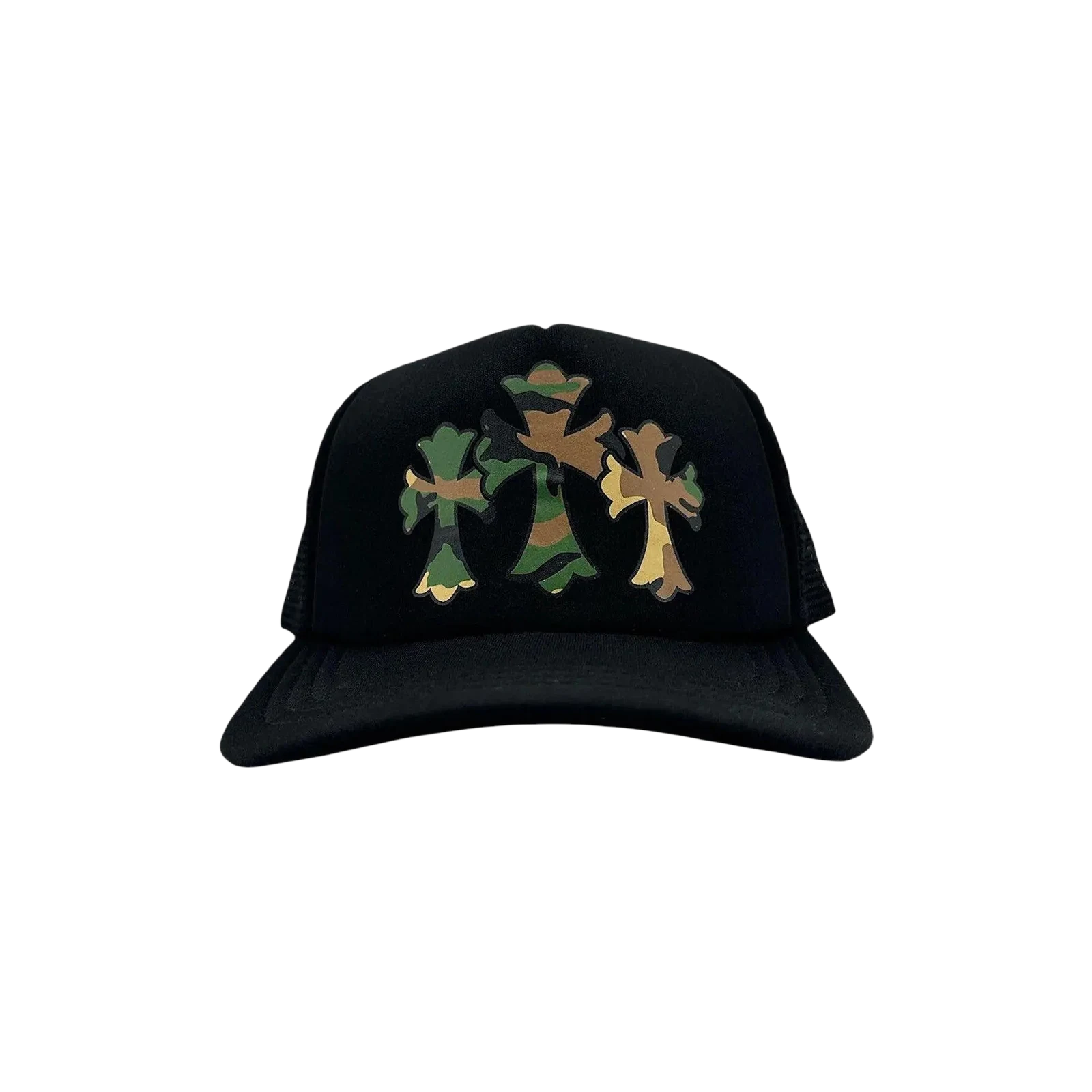 TRIPLE CROSS TRUCKER HAT « BLACK/BLACK »