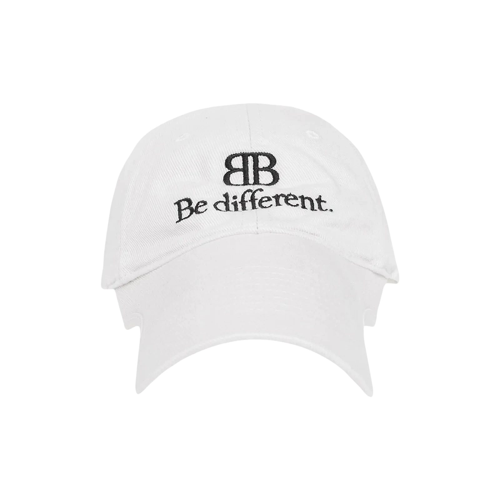 BE DIFFERENT BASEBALL CAP « ECRU/BLACK »