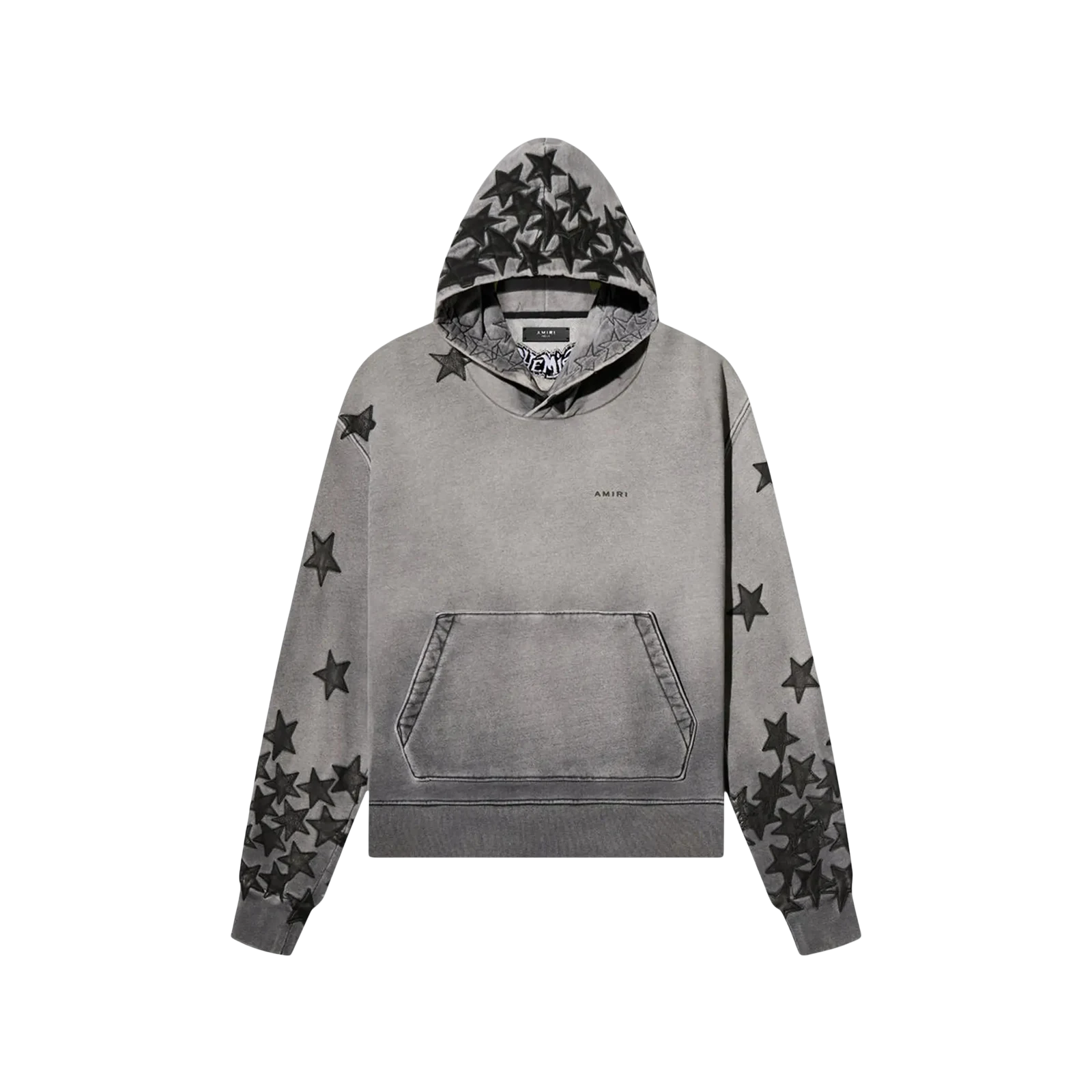 CHEMIST STAR HOODIE « HEATHER GREY/BLACK »