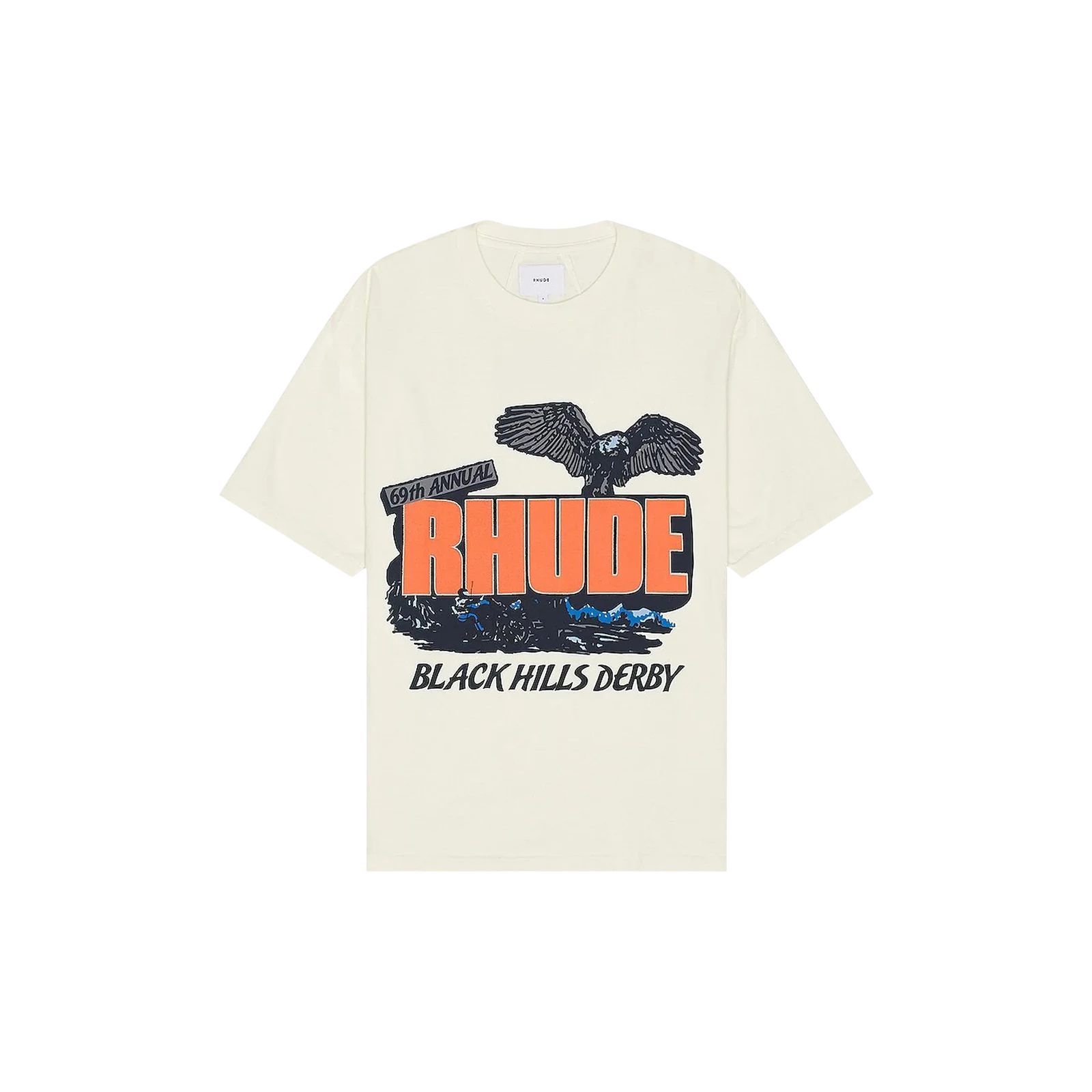 BLACK HILLS RALLY TEE « VINTAGE WHITE »