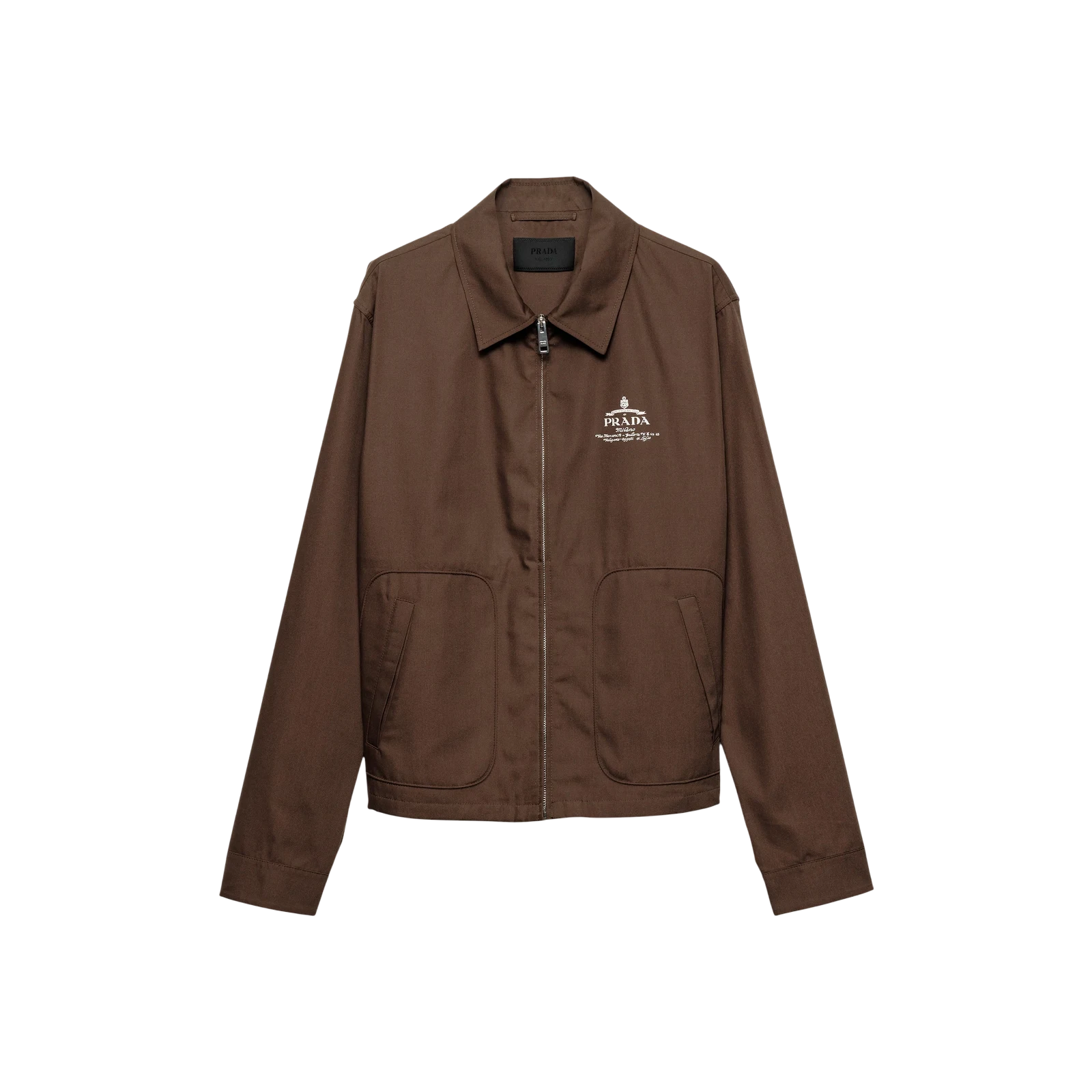 BLOUSON EN COTON MÉLANGÉ