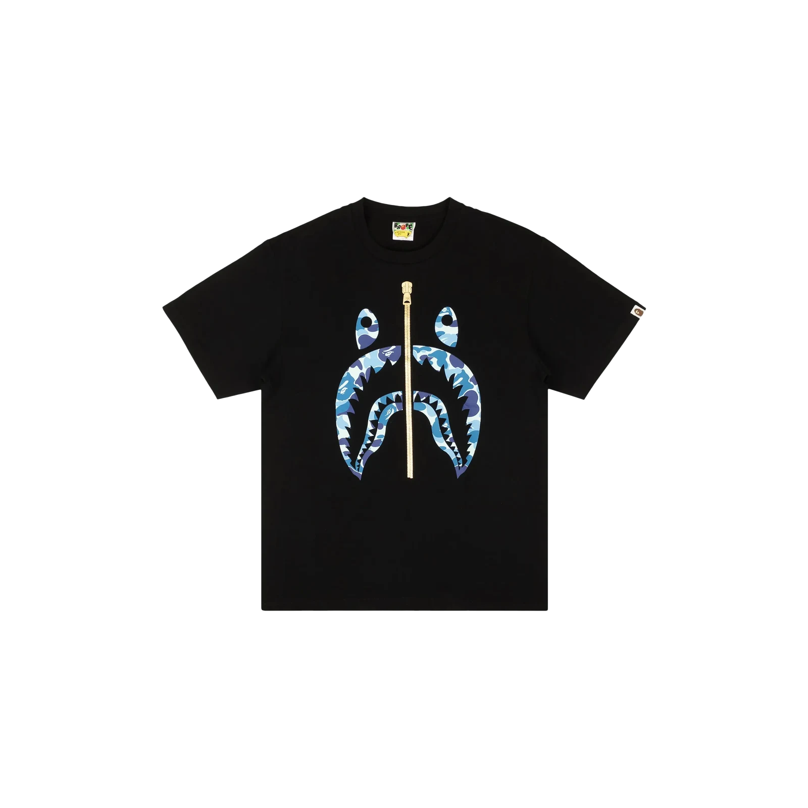 SHARK CAMO SHORT-SLEEVE T-SHIRT « BLACK/BLUE »