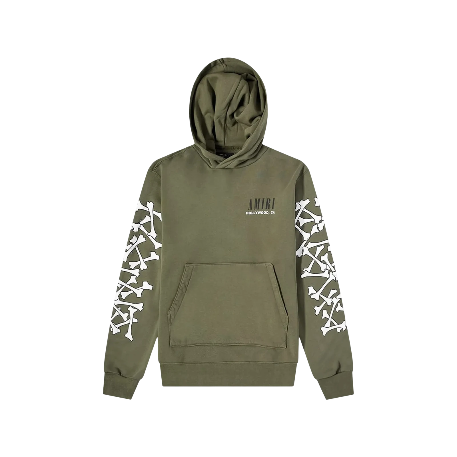 BONES HOODIE « OLIVE »