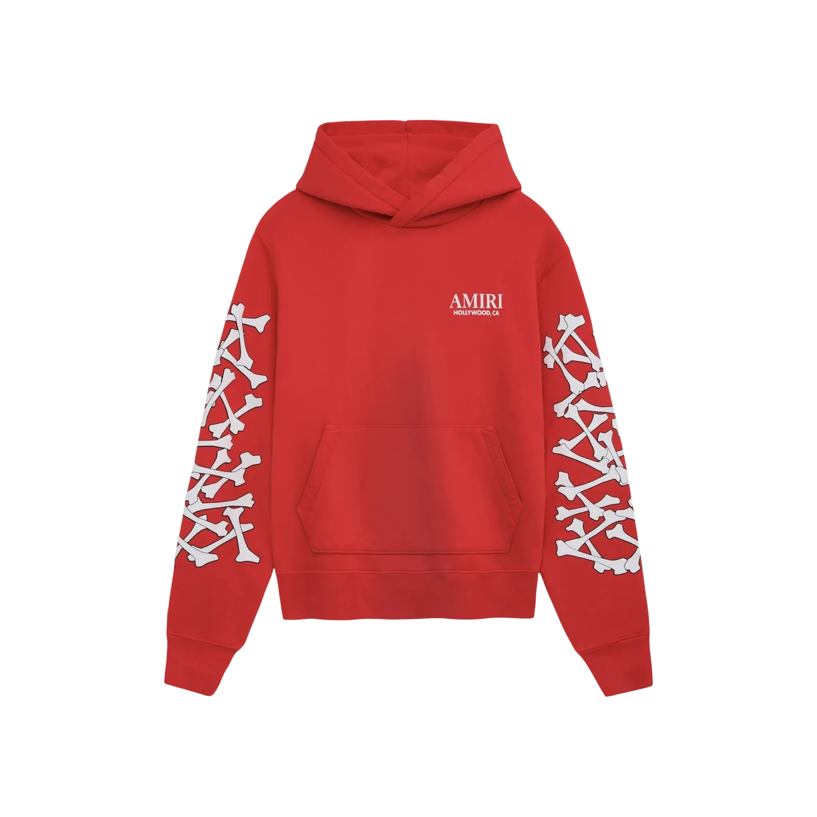 BONES STACKED HOODIE « RED »