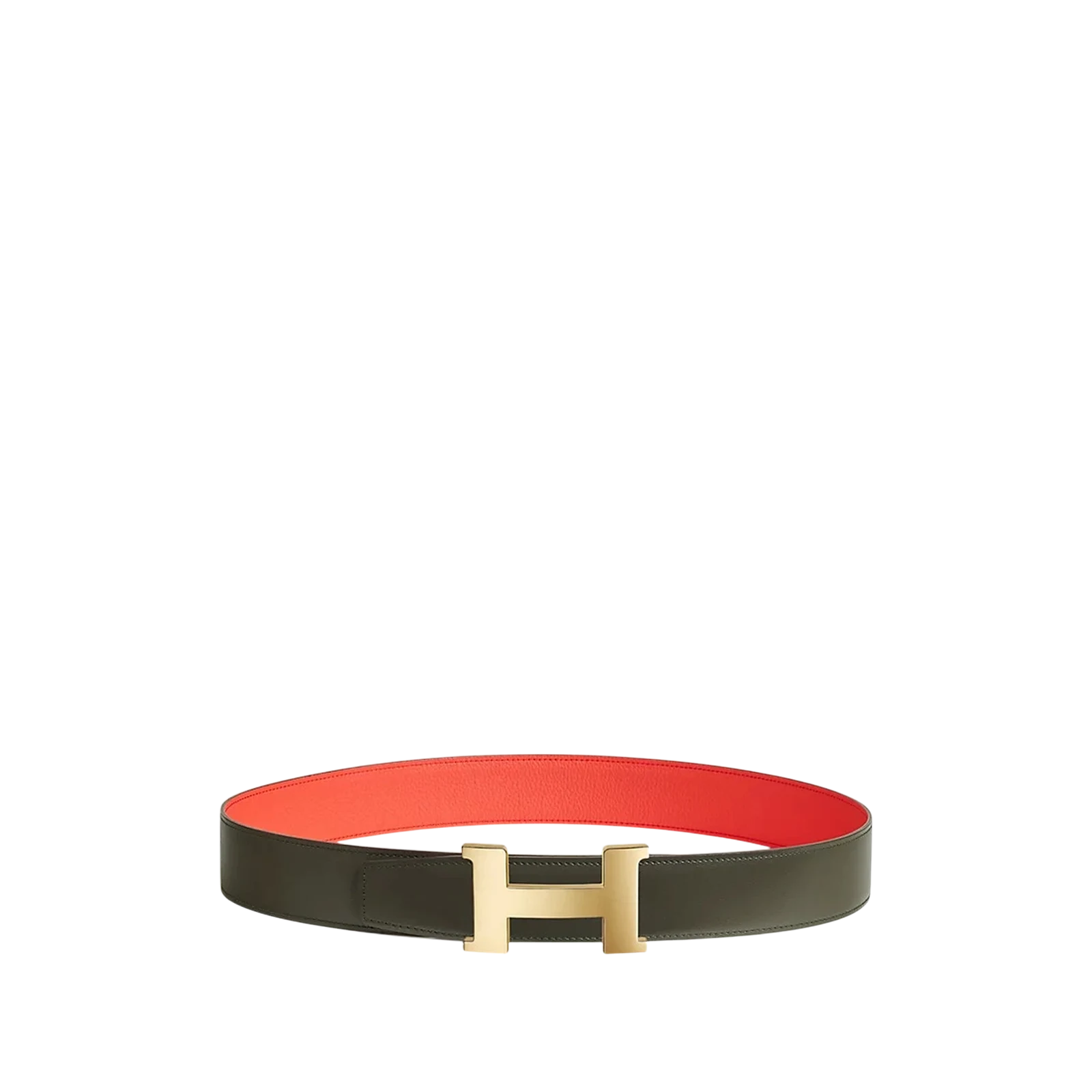 BOUCLE CONSTANCE 38MM « OLIVE ORANGE »