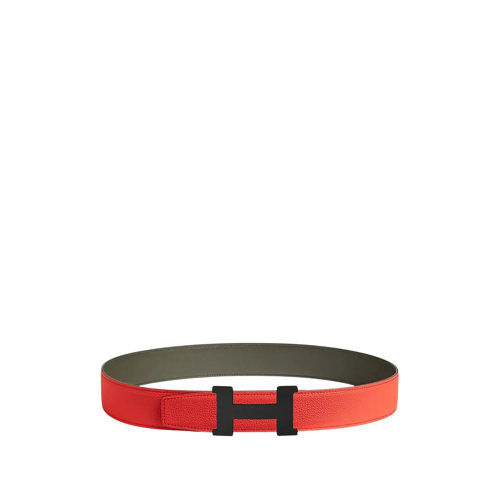 BOUCLE CONSTANCE 38MM « OLIVE ORANGE »