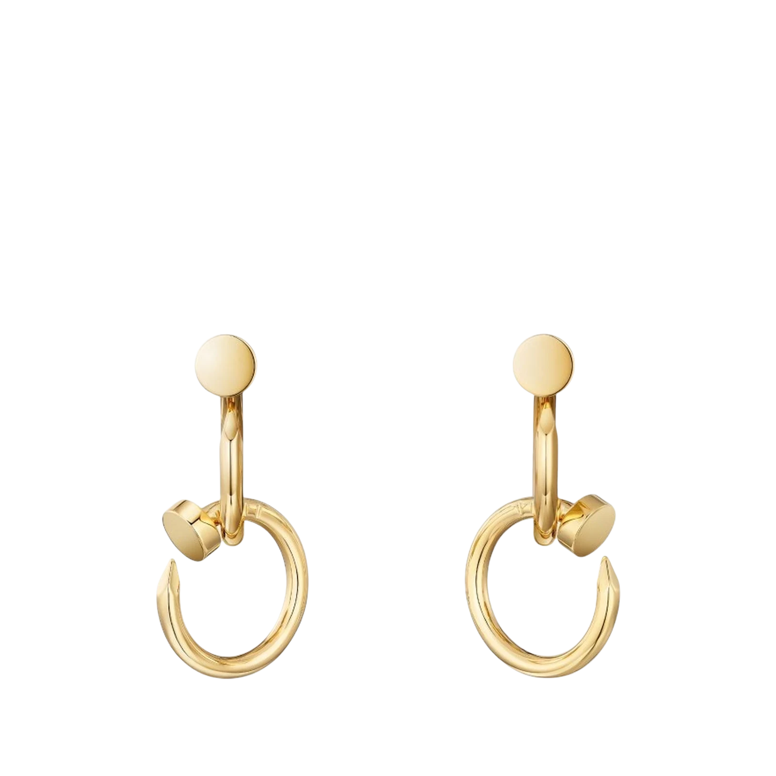 BOUCLES D’OREILLES JUSTE UN CLOU DOUBLE
