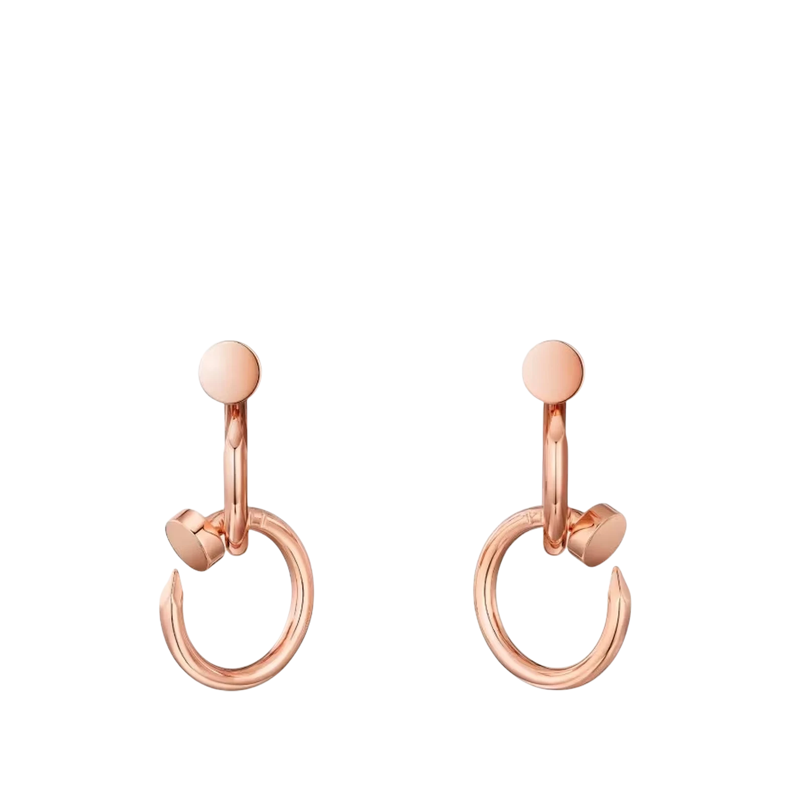 BOUCLES D’OREILLES JUSTE UN CLOU DOUBLE