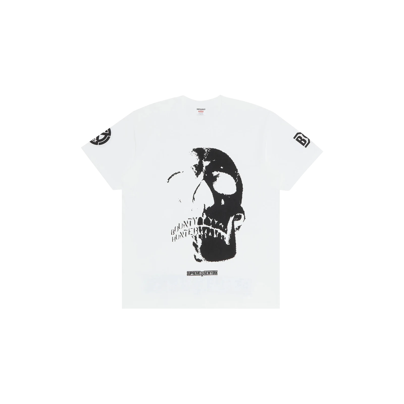 BOUNTY HUNTER SKULLS TEE « WHITE »