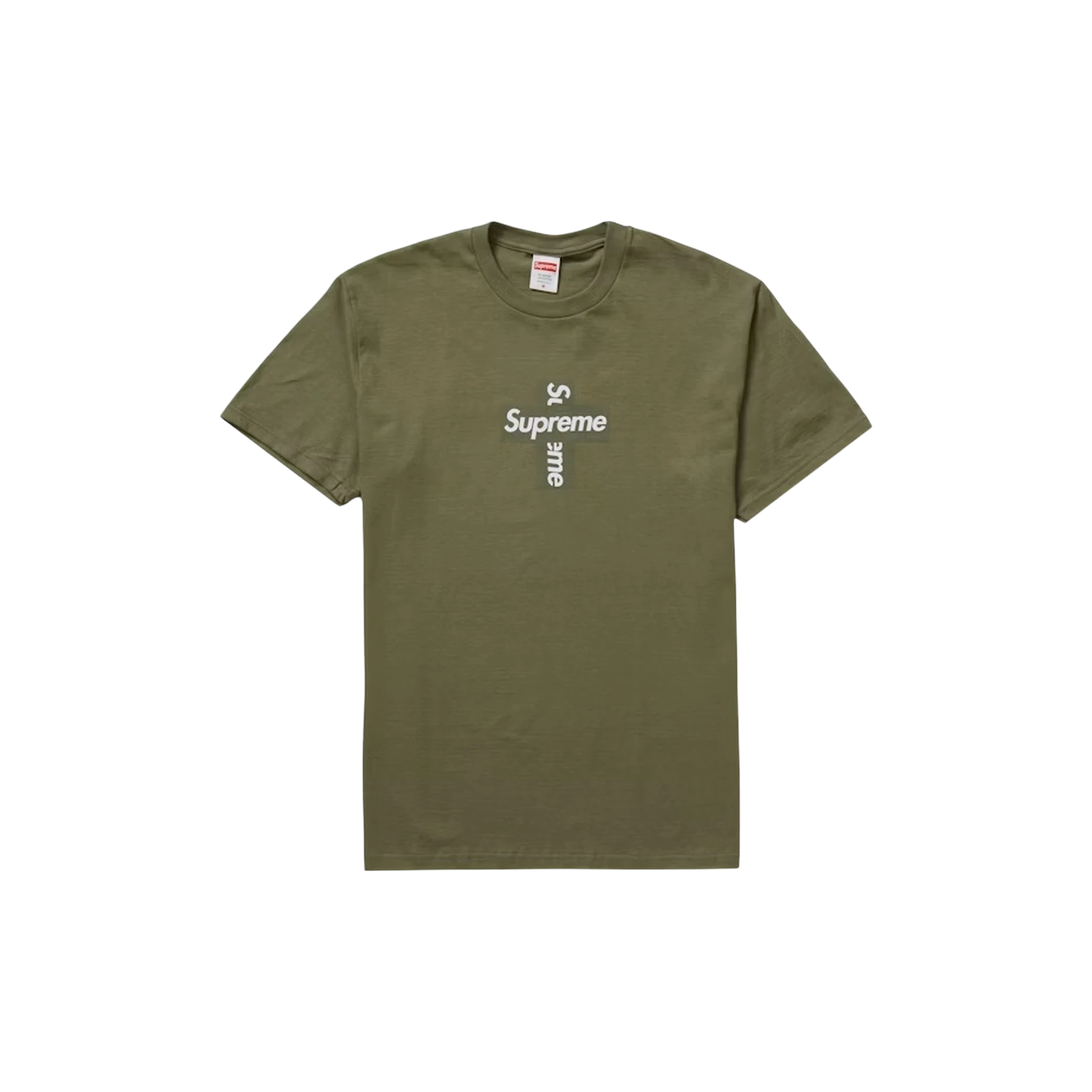 BOX LOGO CROSS « OLIVE »