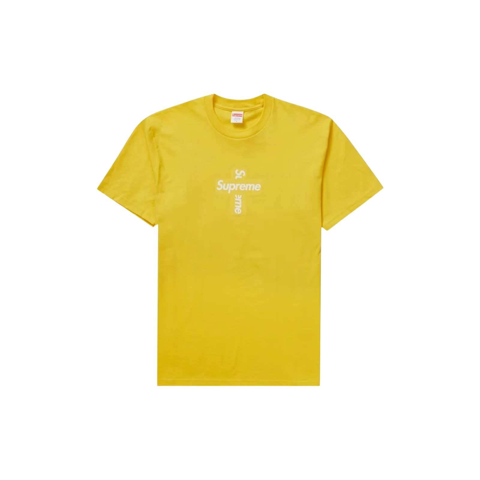 BOX LOGO CROSS « YELLOW »