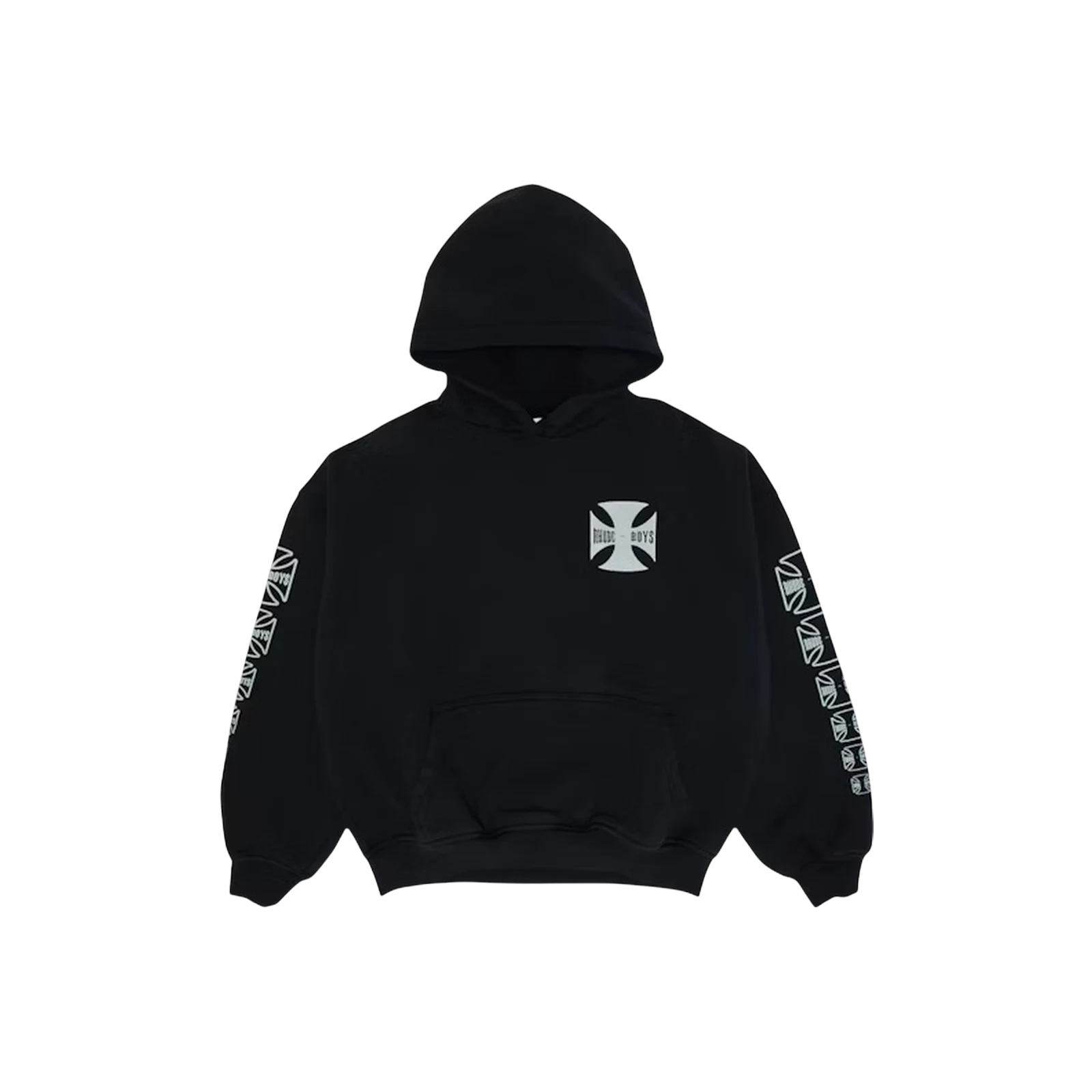 BOYS HOODIE VINTAGE « BLACK »