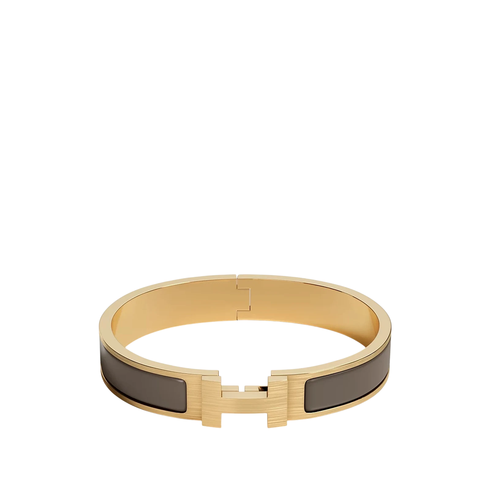 BRACELET CLIC H « BROWN »