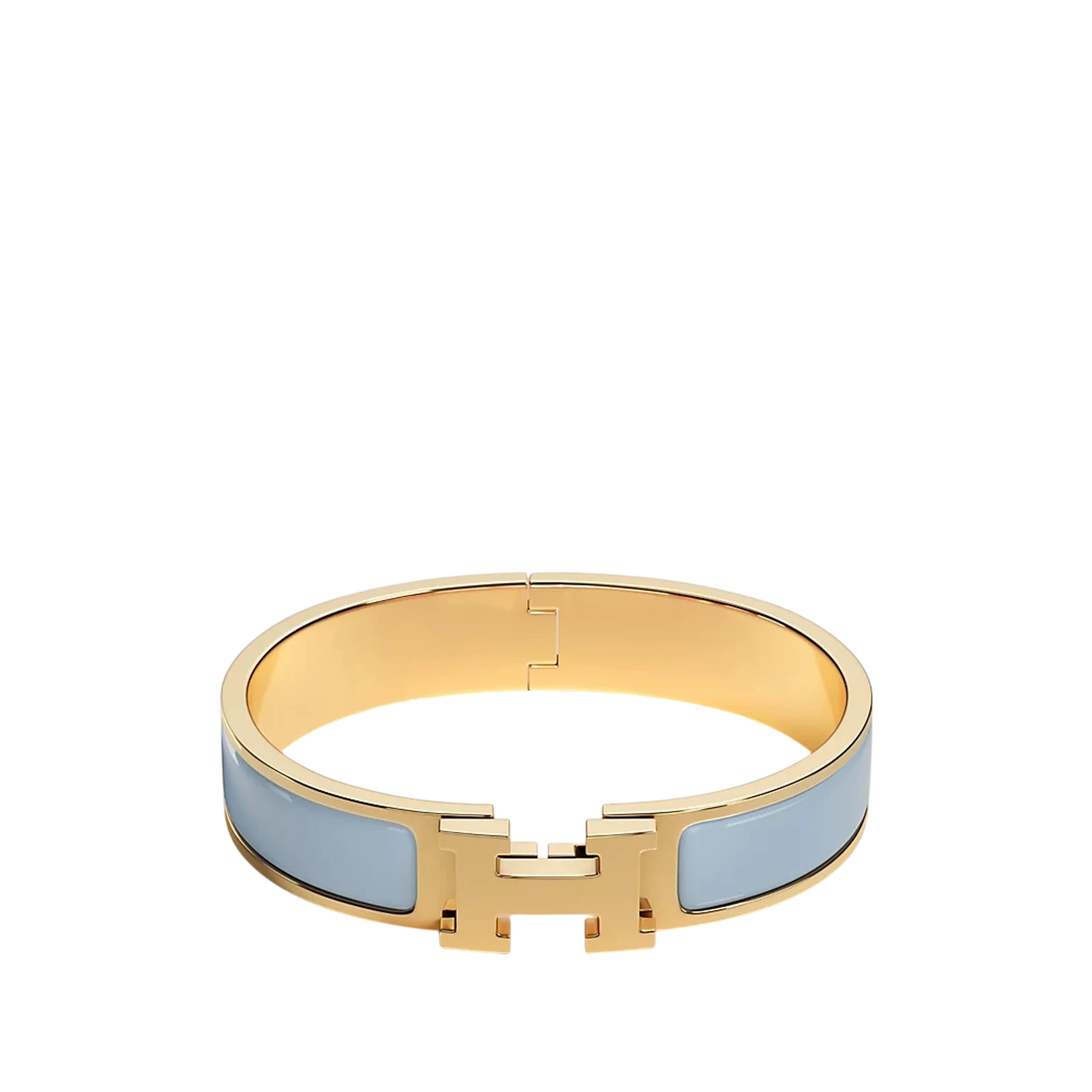BRACELET CLIC H « LIGHT BLUE »