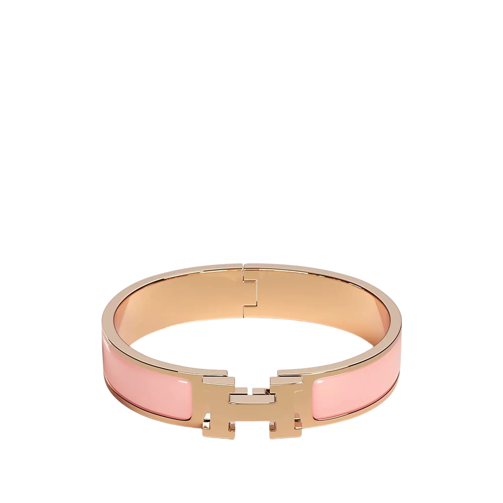 BRACELET CLIC H « LIGHT PINK »