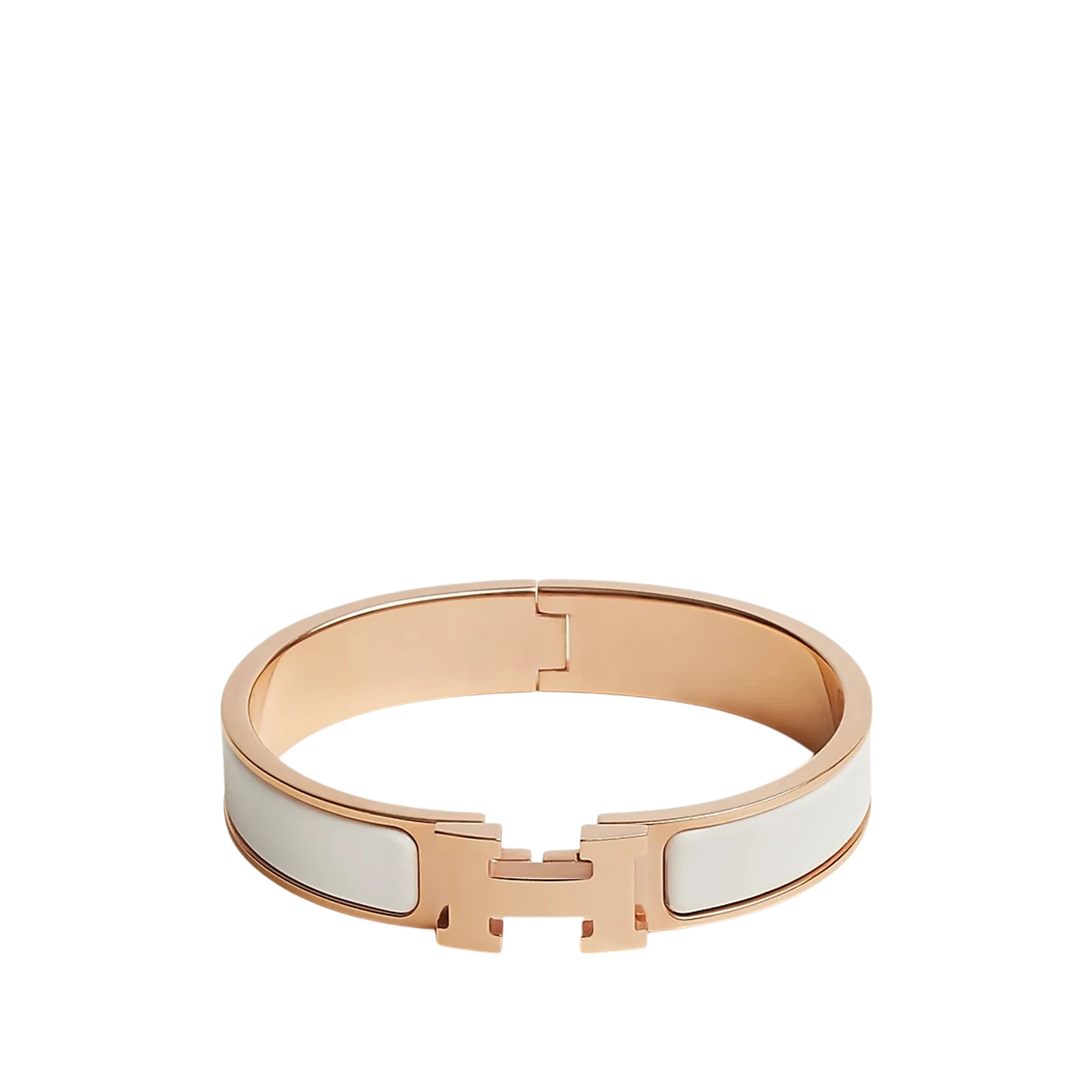 BRACELET CLIC H « WHITE »