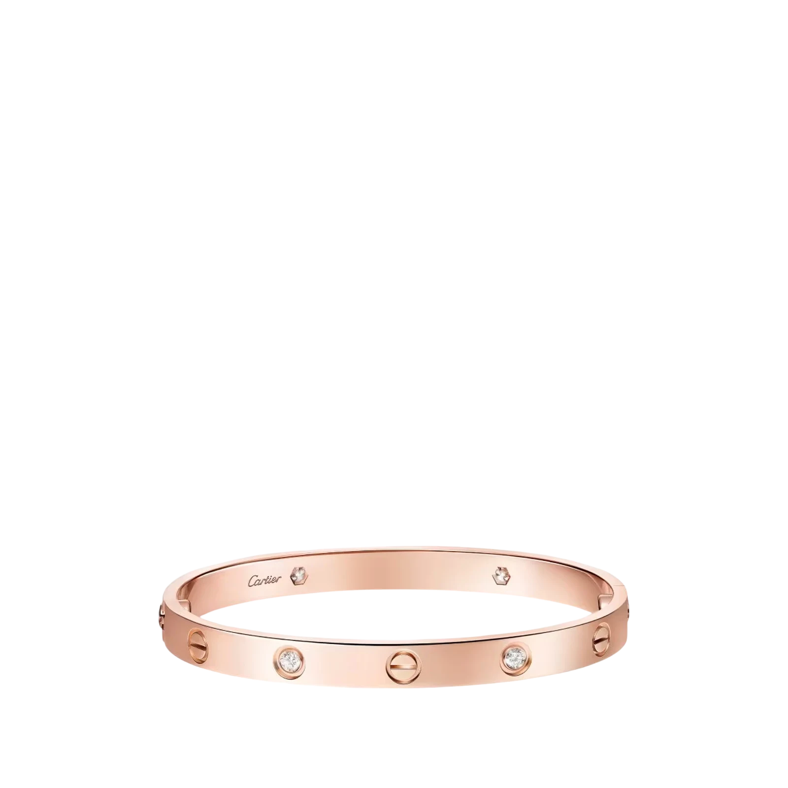 BRACELET LOVE CLASSIQUE 4 DIAMANTS