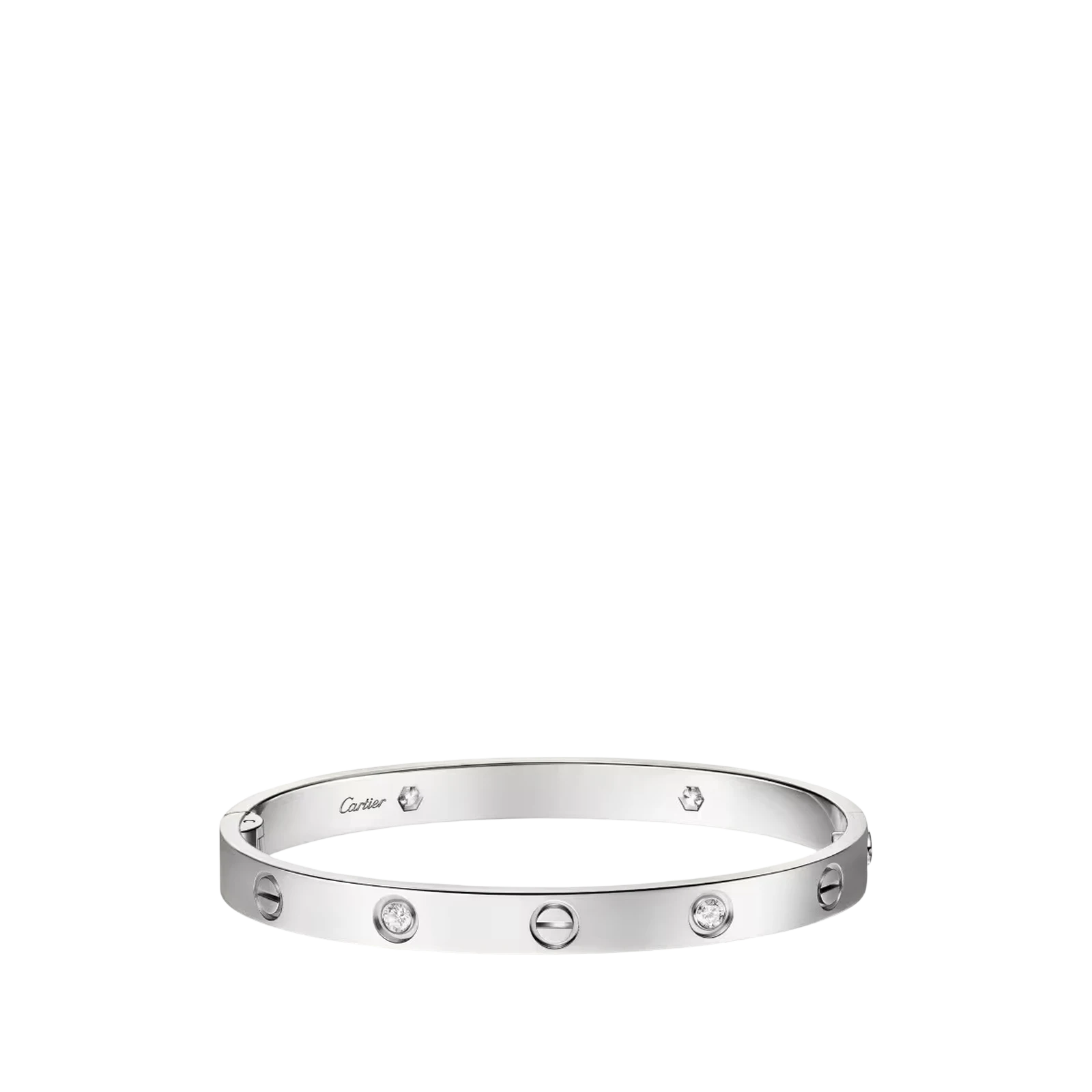 BRACELET LOVE CLASSIQUE 4 DIAMANTS