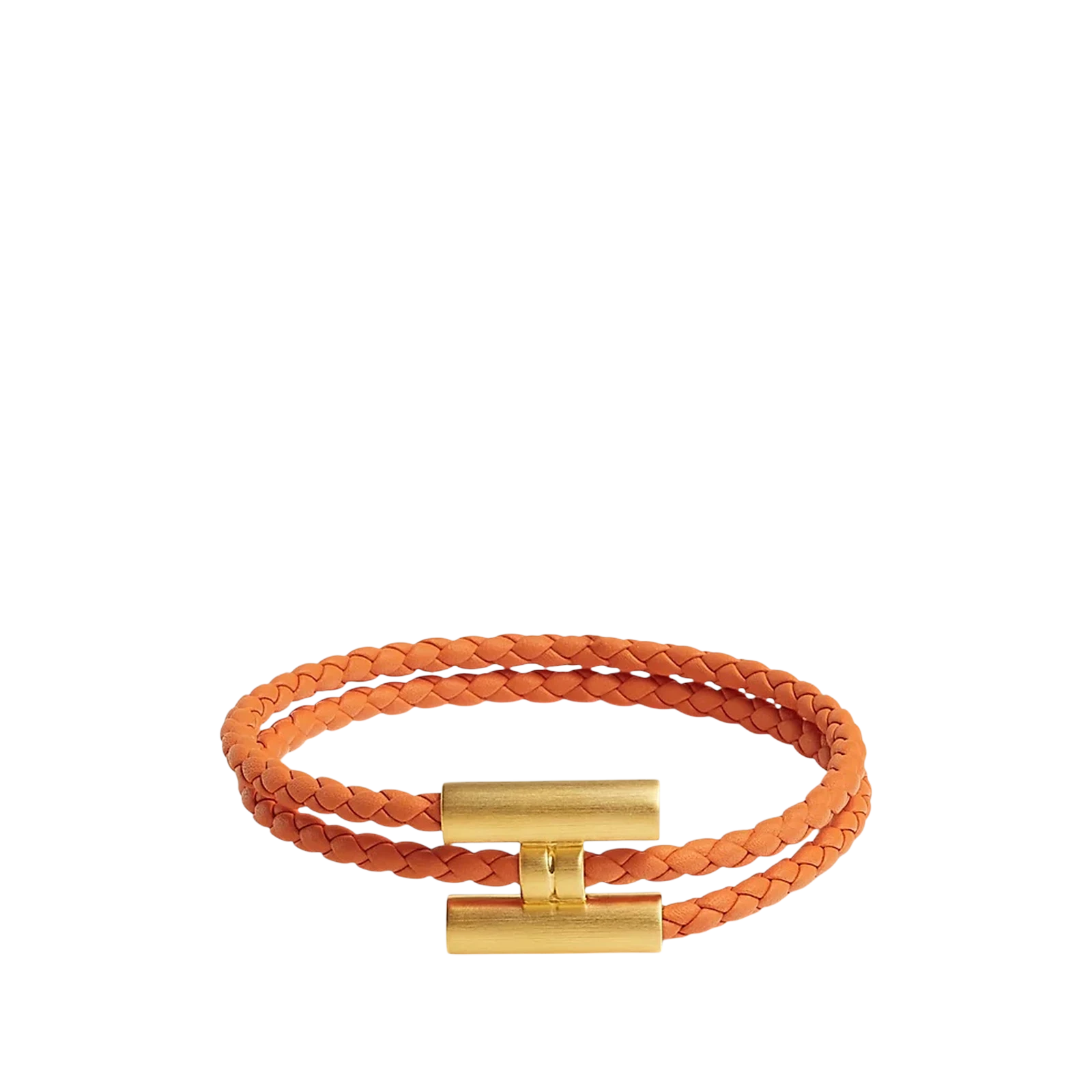 BRACELET TOURNIS TRESSÉ « ORANGE »